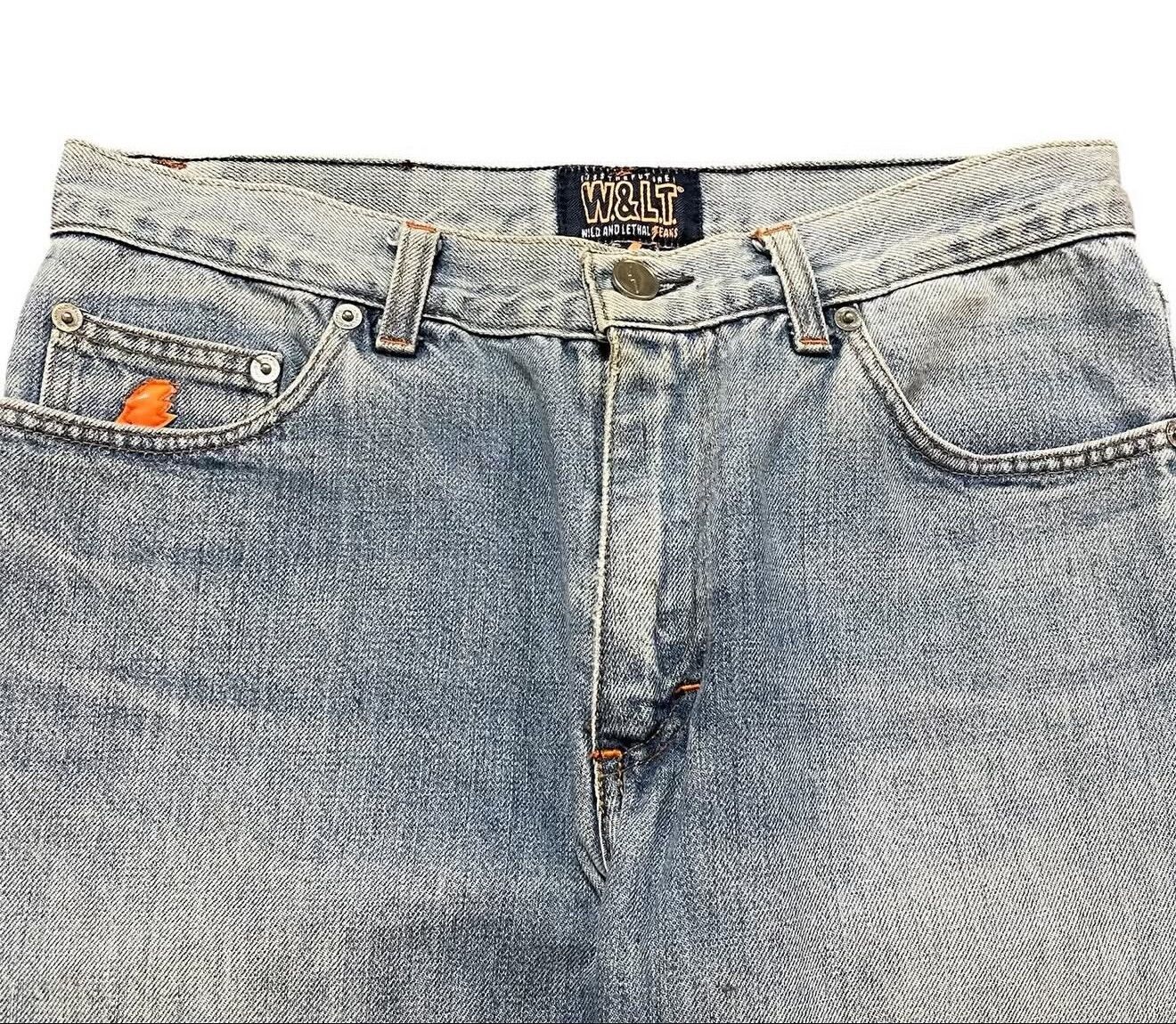 Vintage Vintage Walter 1990s W&LT Jeans Size US 30 / EU 46 - 3 Thumbnail
