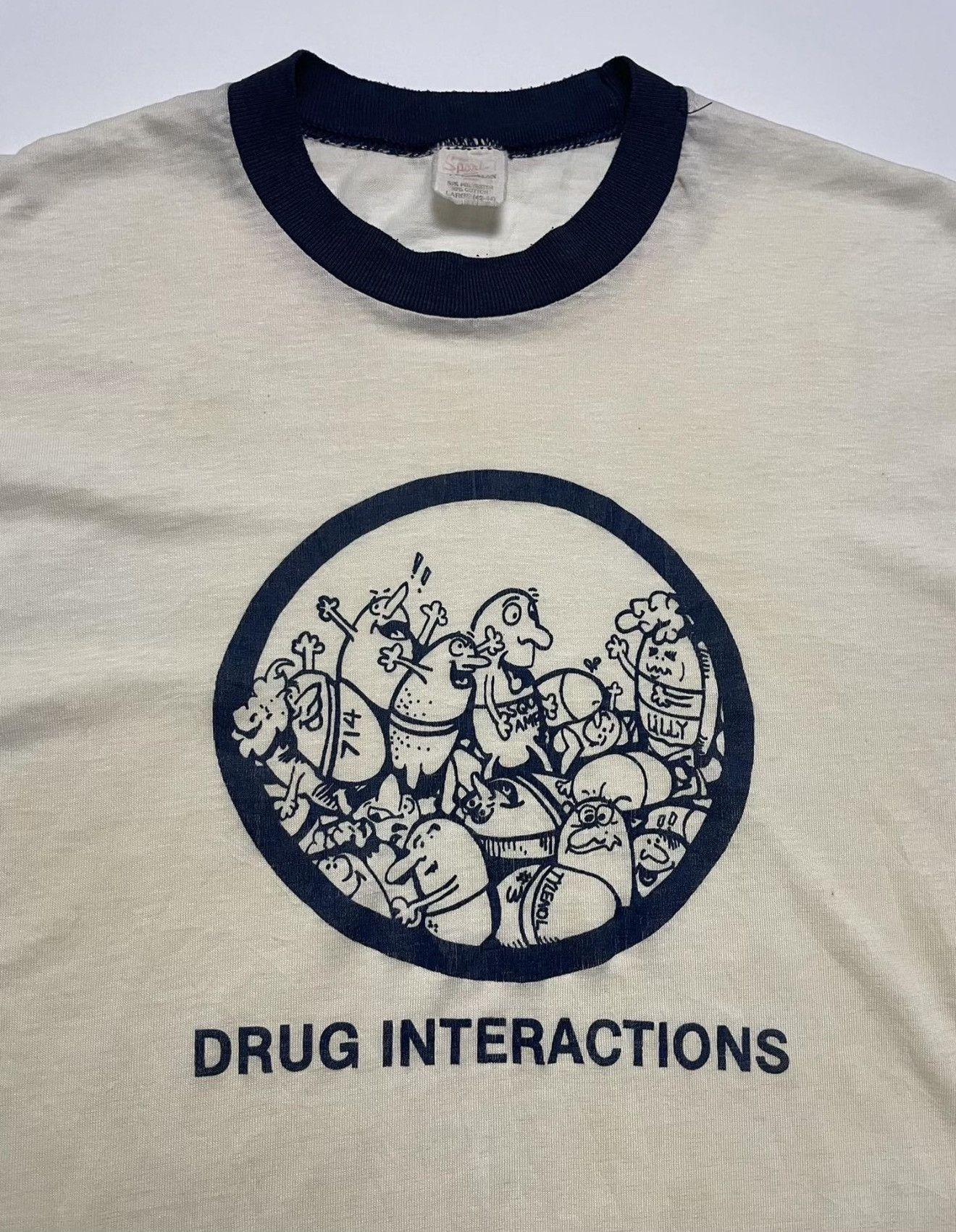 Vintage Vintage 1970s-80s Science Ringer Tee Size M / US 6-8 / IT 42-44 - 2 Thumbnail