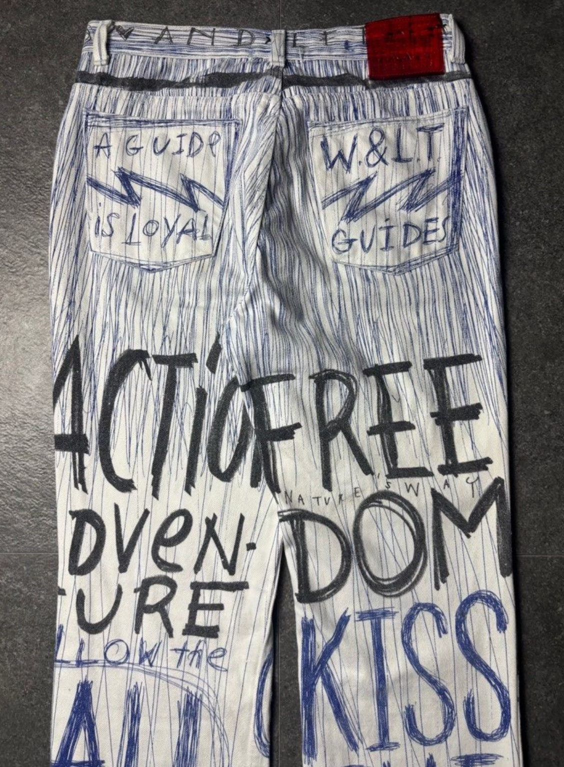 Vintage Vintage W&LT SS1998 Pen Denim Size US 30 / EU 46 - 6 Thumbnail