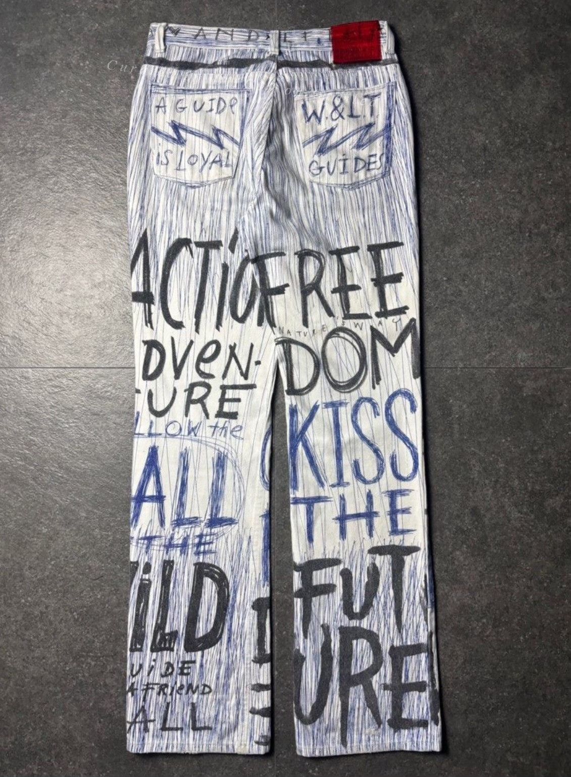 Vintage Vintage W&LT SS1998 Pen Denim Size US 30 / EU 46 - 5 Thumbnail