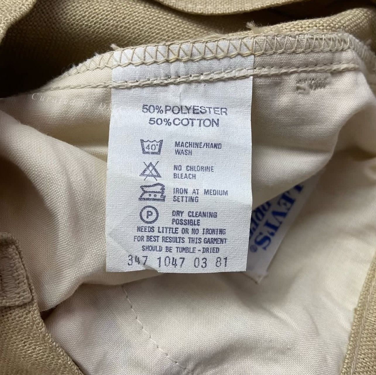 Levi's 80's Deadstock Levi's 518 Sta-Prest Size US 30 / EU 46 - 8 Thumbnail
