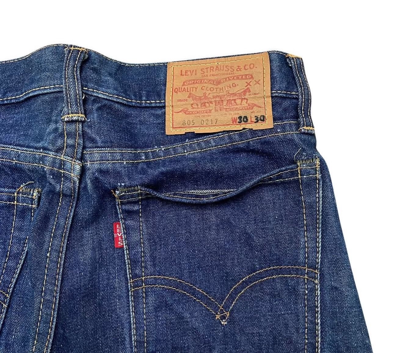 Levi's Vintage Levi's 805 Big E Single Pocket Size US 30 / EU 46 - 5 Thumbnail