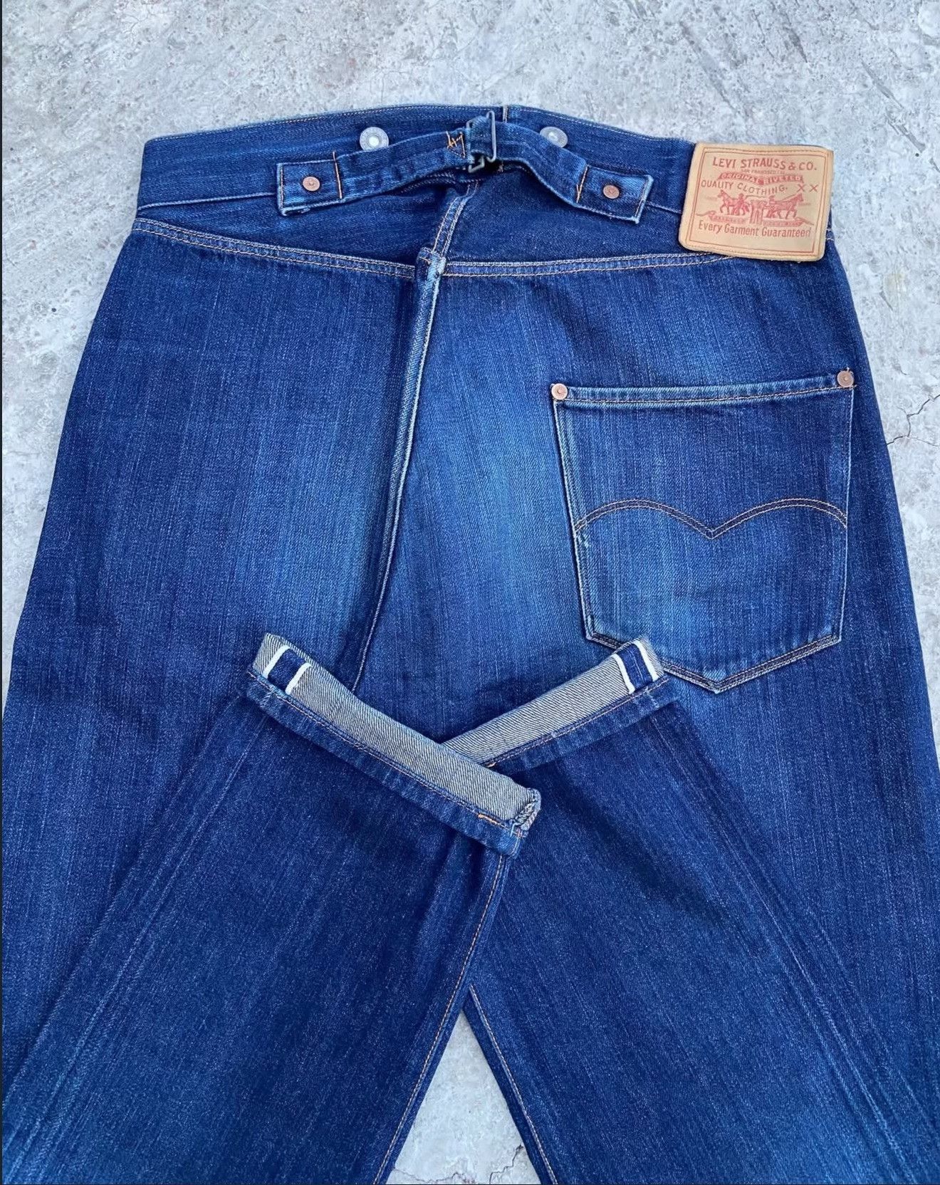 Levi's 90's Levi's Vintage 1890 Repro Denim Pants Size US 30 / EU 46 - 3 Thumbnail