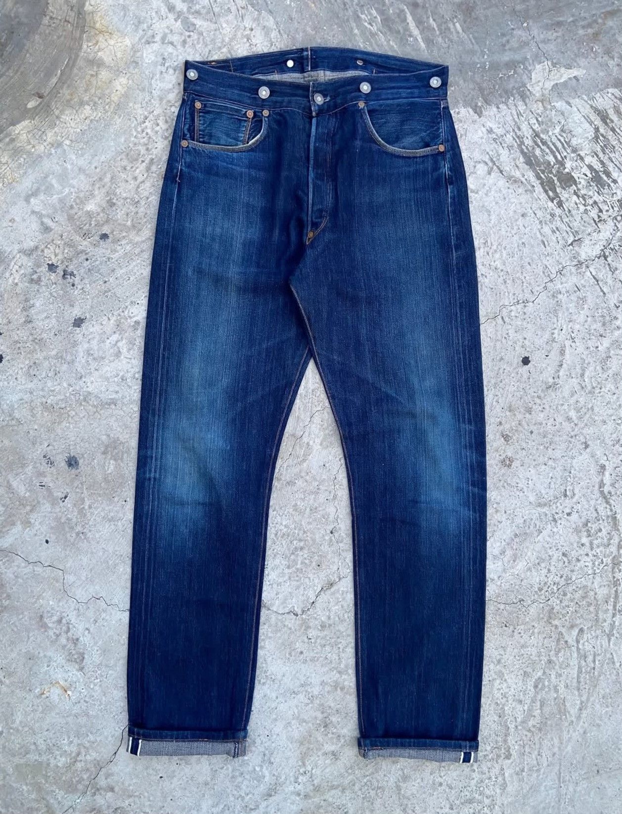 Levi's 90's Levi's Vintage 1890 Repro Denim Pants Size US 30 / EU 46 - 2 Thumbnail