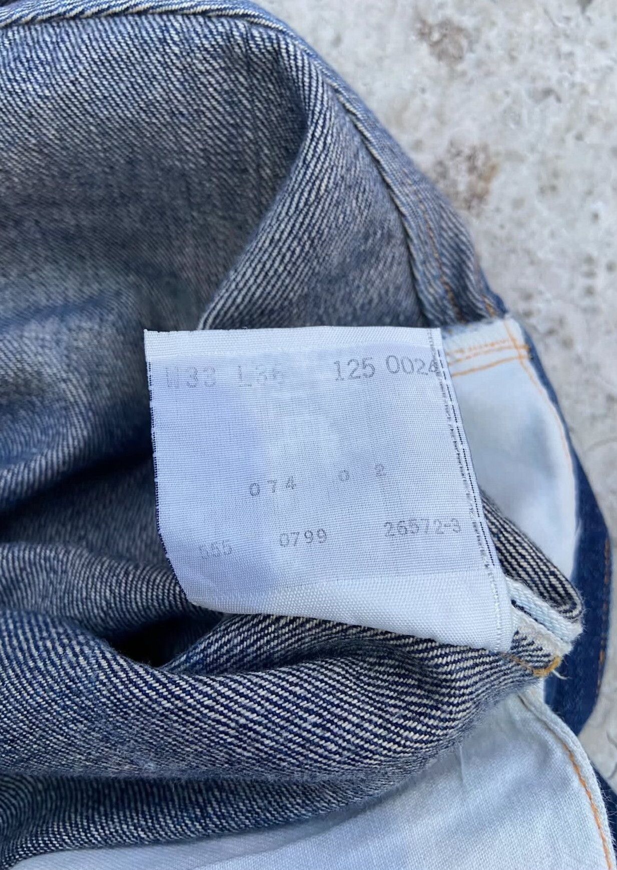 Levi's 90's Levi's Vintage 1890 Repro Denim Pants Size US 30 / EU 46 - 8 Thumbnail