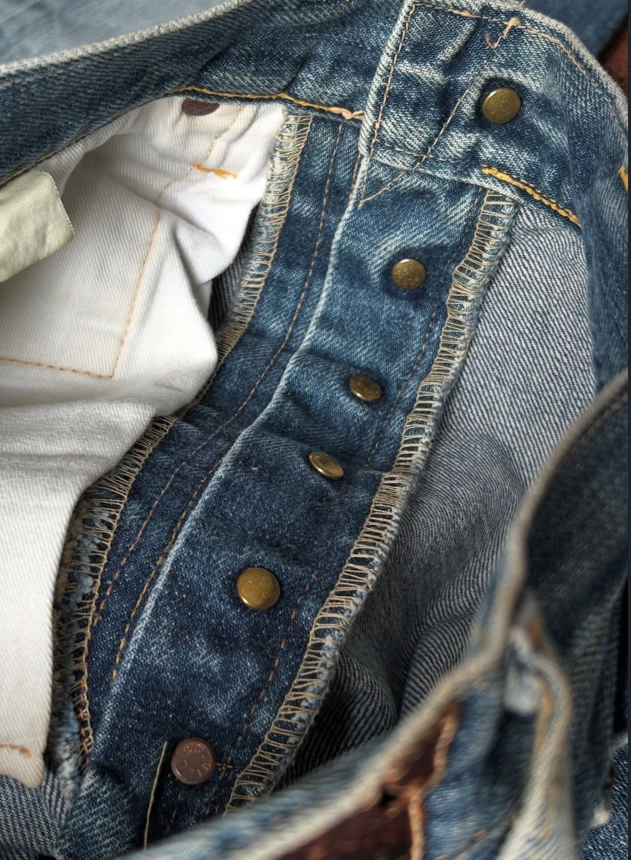 Vintage Vintage 1990s Evis Jeans Size US 30 / EU 46 - 5 Thumbnail