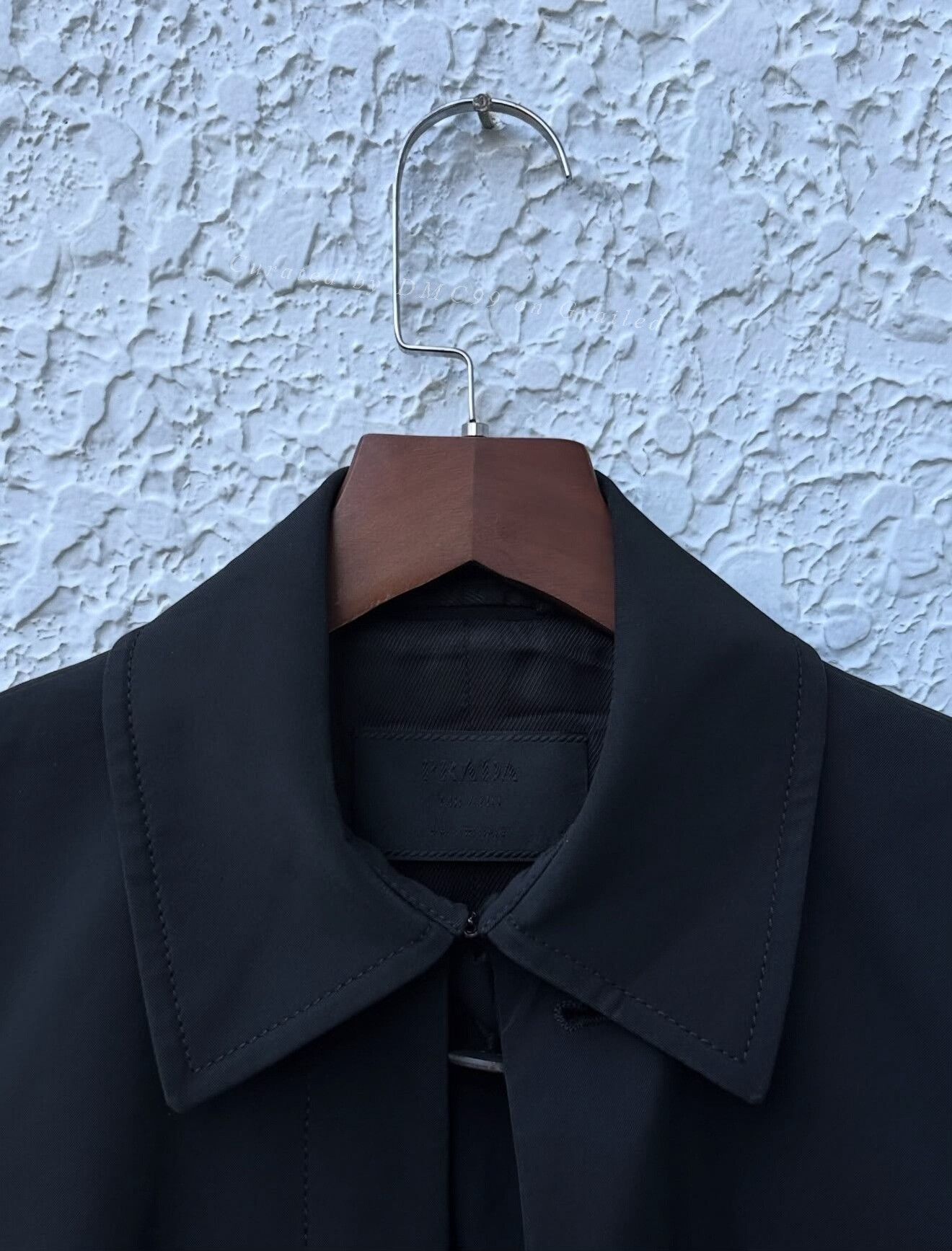Prada Vintage Prada 2000s Belted Blazer Size M / US 6-8 / IT 42-44 - 4 Thumbnail