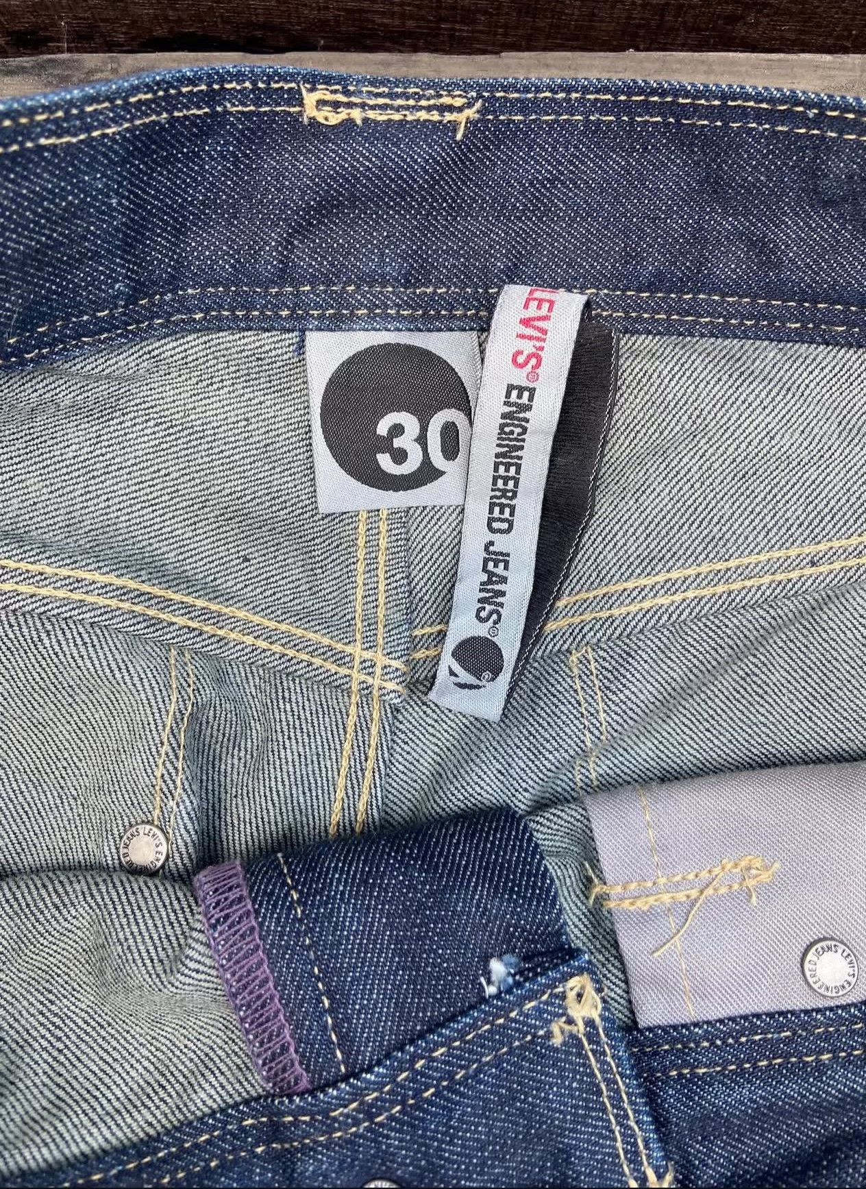 Levi's Vintage Levi's 90s Engineered Jeans LEJ Size US 30 / EU 46 - 4 Thumbnail