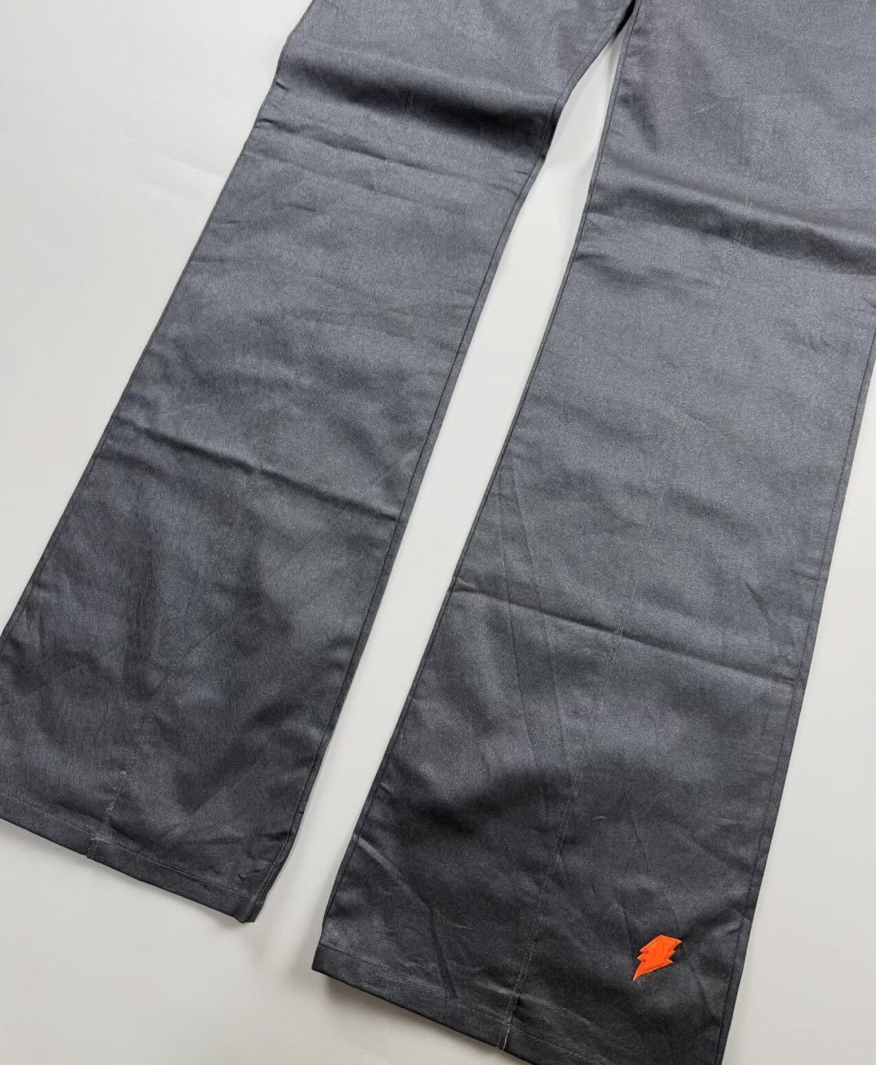 Walter Van Beirendonck 1990s Walter Van Beirendonck Metallic Flared Pants Size US 30 / EU 46 - 5 Thumbnail