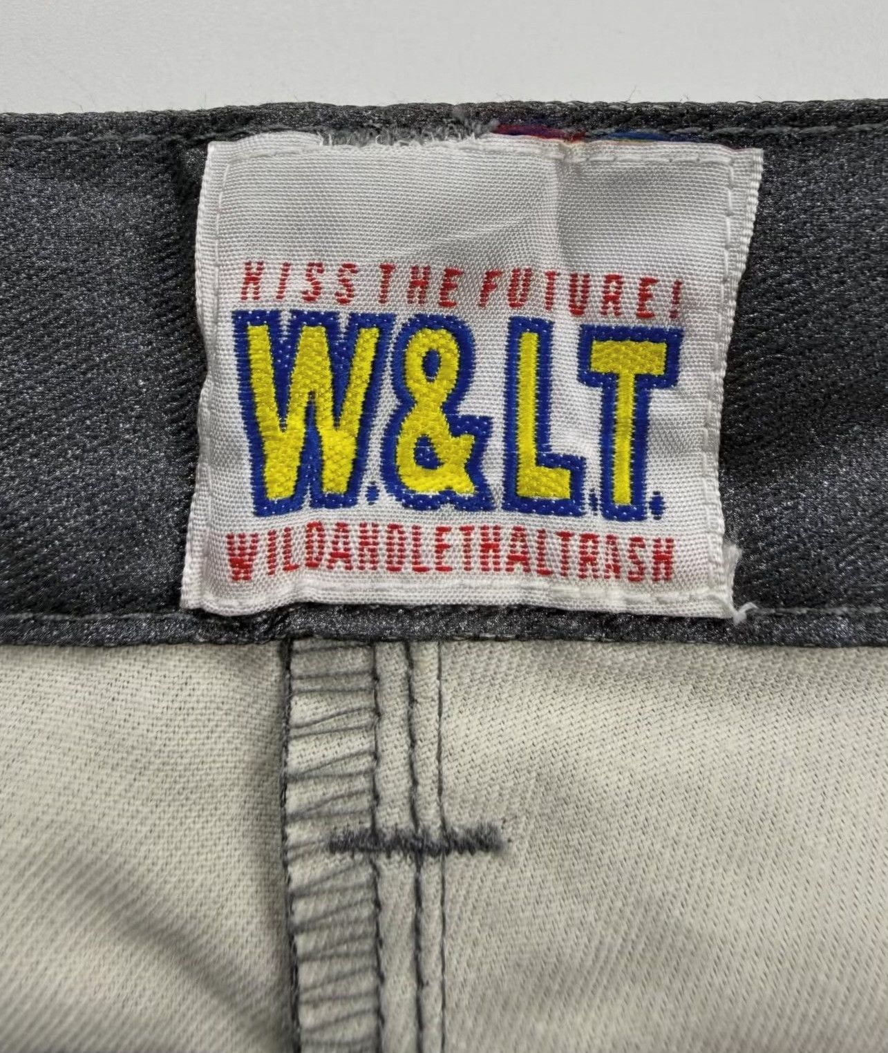 Walter Van Beirendonck 1990s Walter Van Beirendonck Metallic Flared Pants Size US 30 / EU 46 - 7 Thumbnail