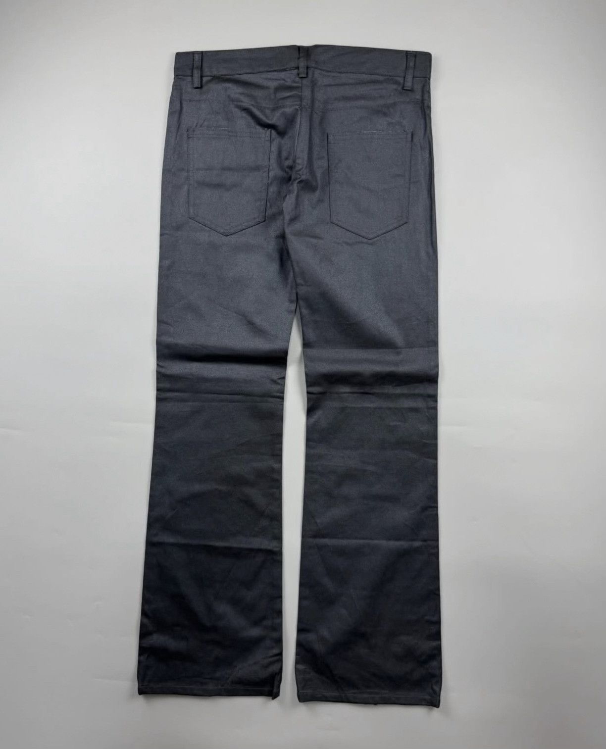 Walter Van Beirendonck 1990s Walter Van Beirendonck Metallic Flared Pants Size US 30 / EU 46 - 2 Thumbnail
