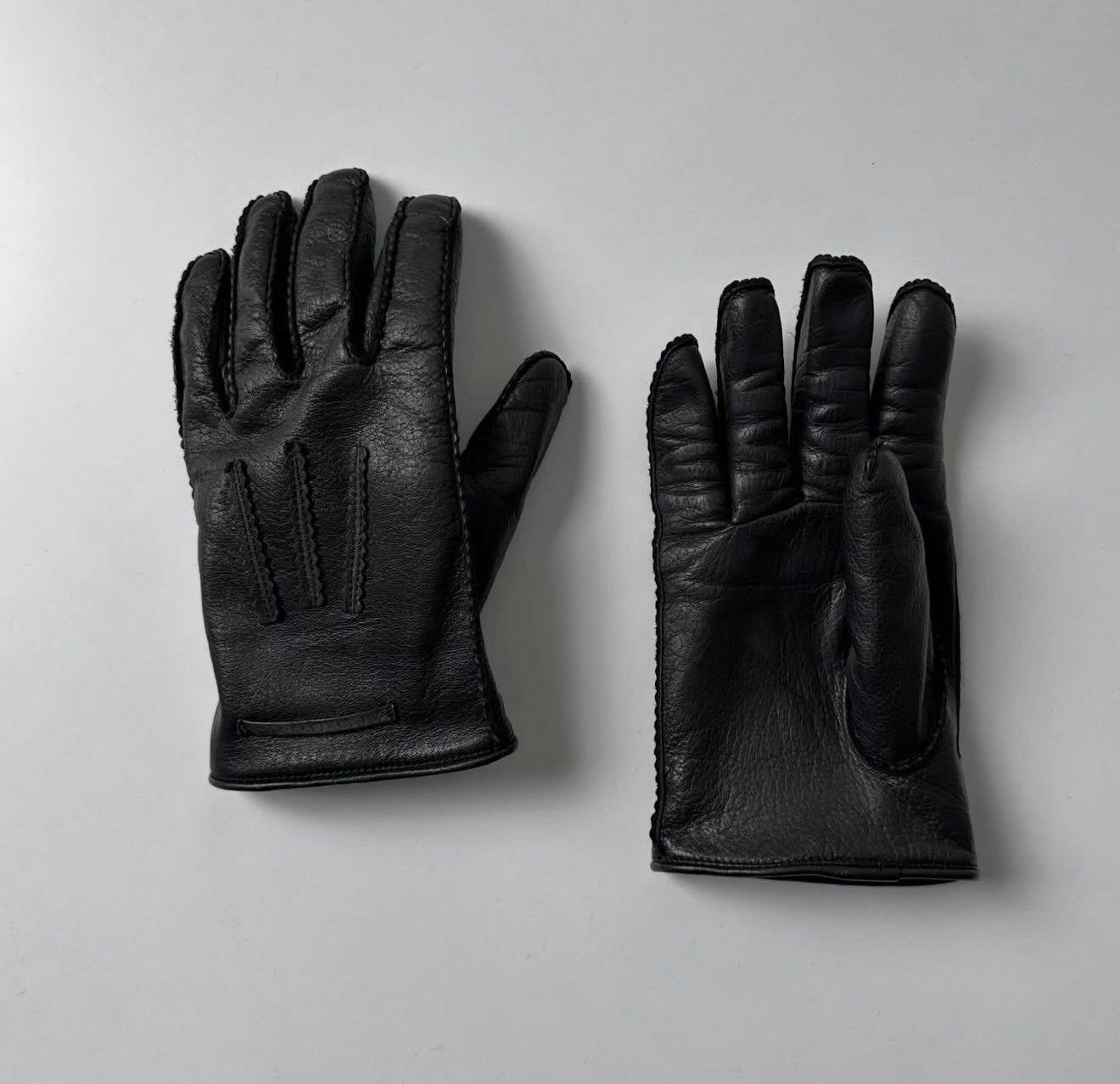 Jean Paul Gaultier Vintage Jean Paul Gaultier 1990s Leather Gloves Size ONE SIZE - 3 Thumbnail
