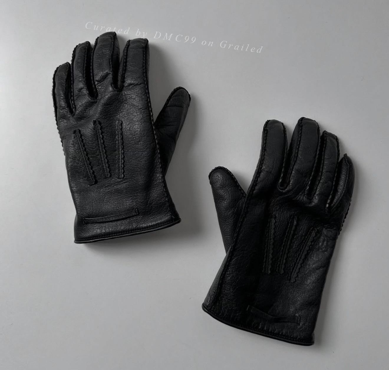 Jean Paul Gaultier Vintage Jean Paul Gaultier 1990s Leather Gloves Size ONE SIZE - 4 Thumbnail
