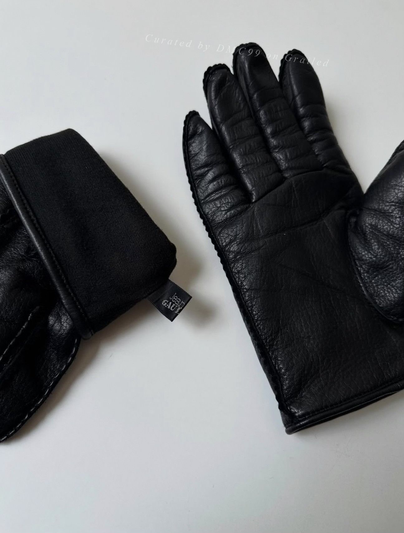 Jean Paul Gaultier Vintage Jean Paul Gaultier 1990s Leather Gloves Size ONE SIZE - 5 Thumbnail