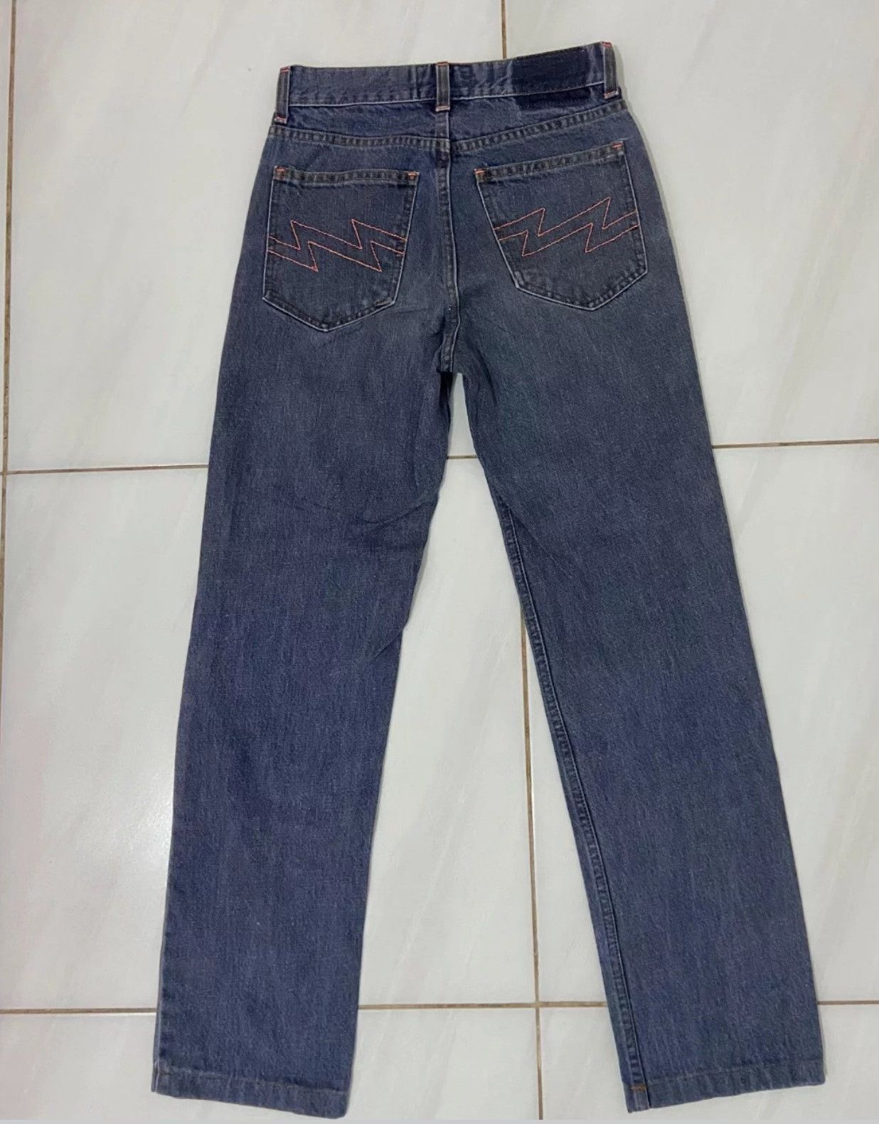 Vintage Vintage 1990s W&LT Jeans Pant Size US 30 / EU 46 - 3 Thumbnail