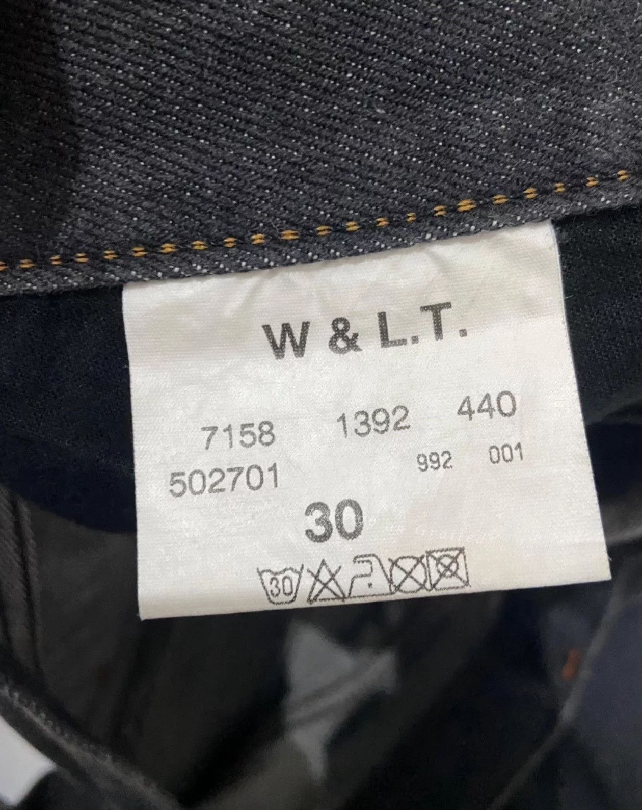 Vintage Vintage 1990s Walter W&LT Jeans Size US 30 / EU 46 - 4 Thumbnail