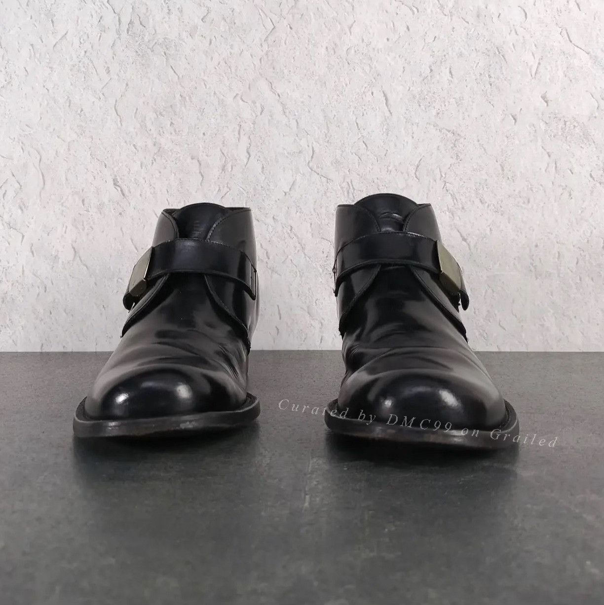 Vintage Vintage 1990s Gv2 Monk Strap Boots Size US 8 / EU 41 - 4 Thumbnail