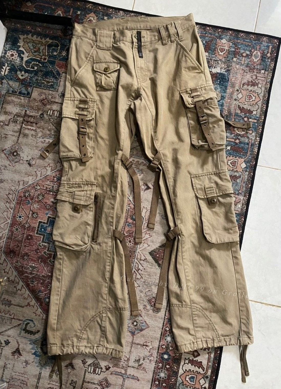 Vintage Vintage PPFM 1990s-2000s Cargo Pants Size US 30 / EU 46 - 2 Thumbnail