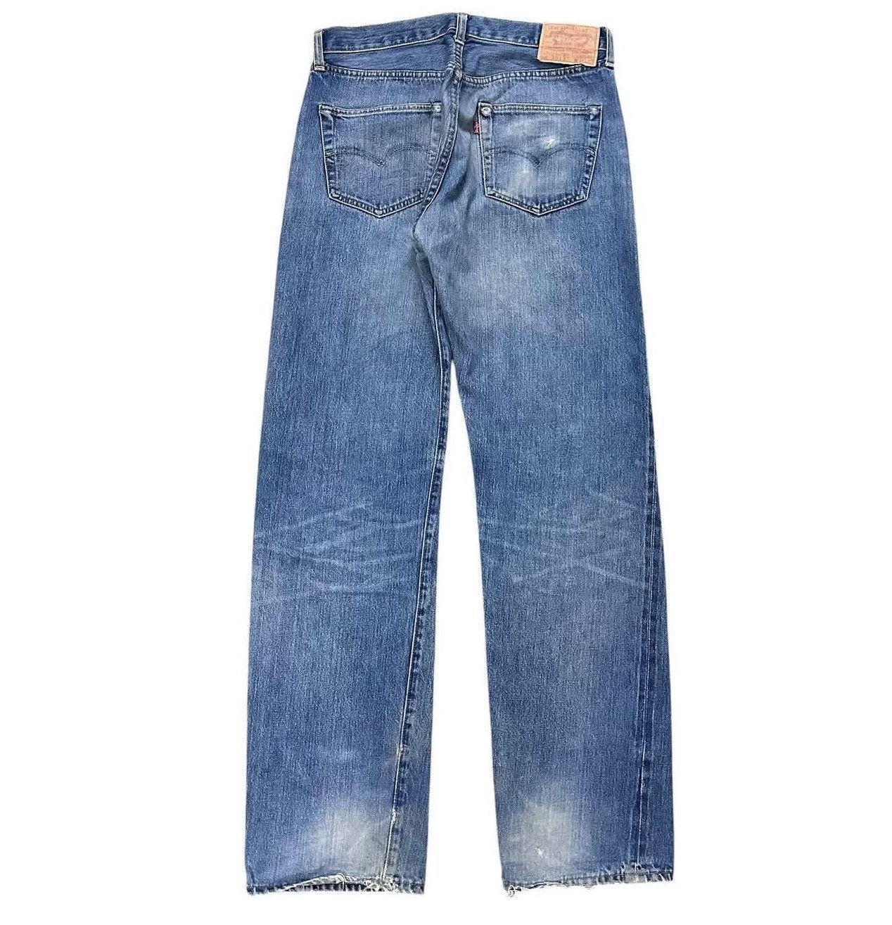 Levi's Levi's Vintage 501xx 1955 BigE Selvedge Denim Size US 30 / EU 46 - 2 Thumbnail