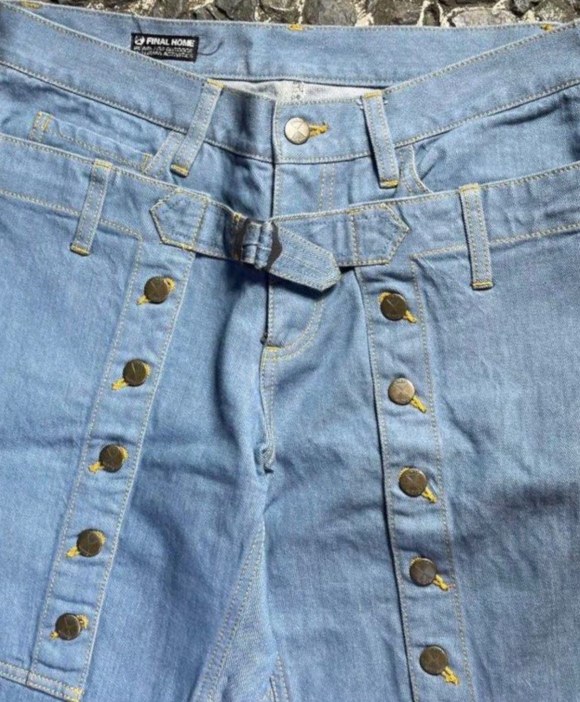 Vintage Vintage Final Home Utility Survival Denim Jeans Size US 30 / EU 46 - 3 Thumbnail