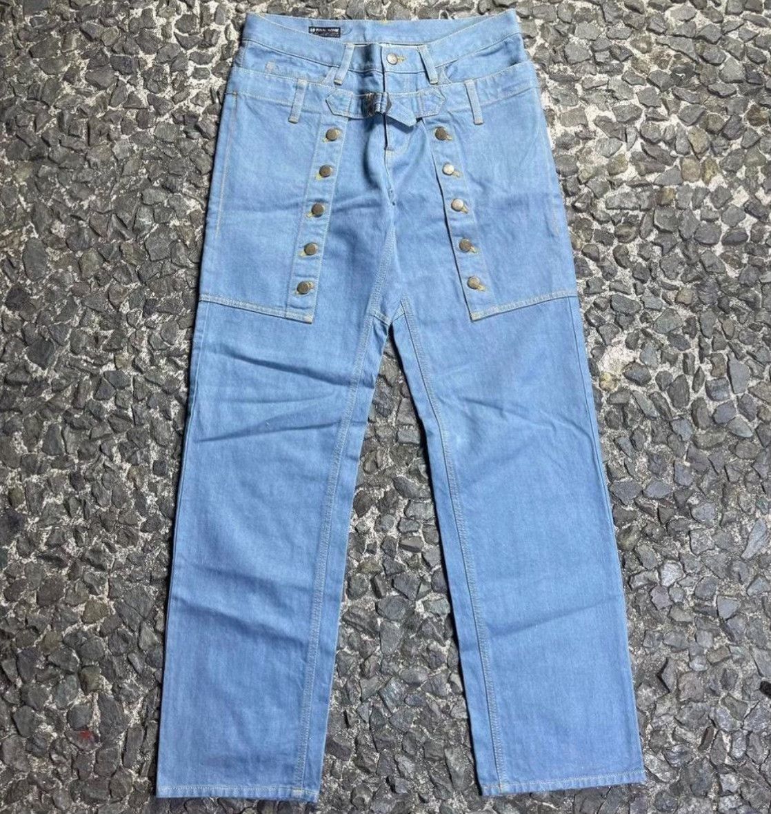 Vintage Vintage Final Home Utility Survival Denim Jeans Size US 30 / EU 46 - 2 Thumbnail