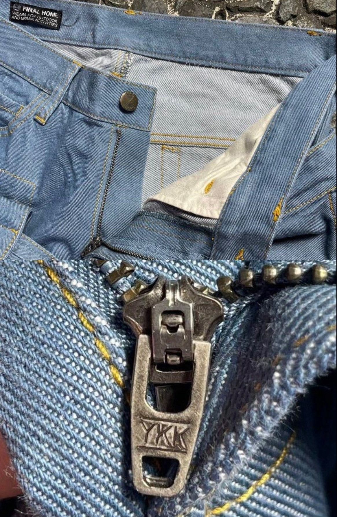 Vintage Vintage Final Home Utility Survival Denim Jeans Size US 30 / EU 46 - 7 Thumbnail