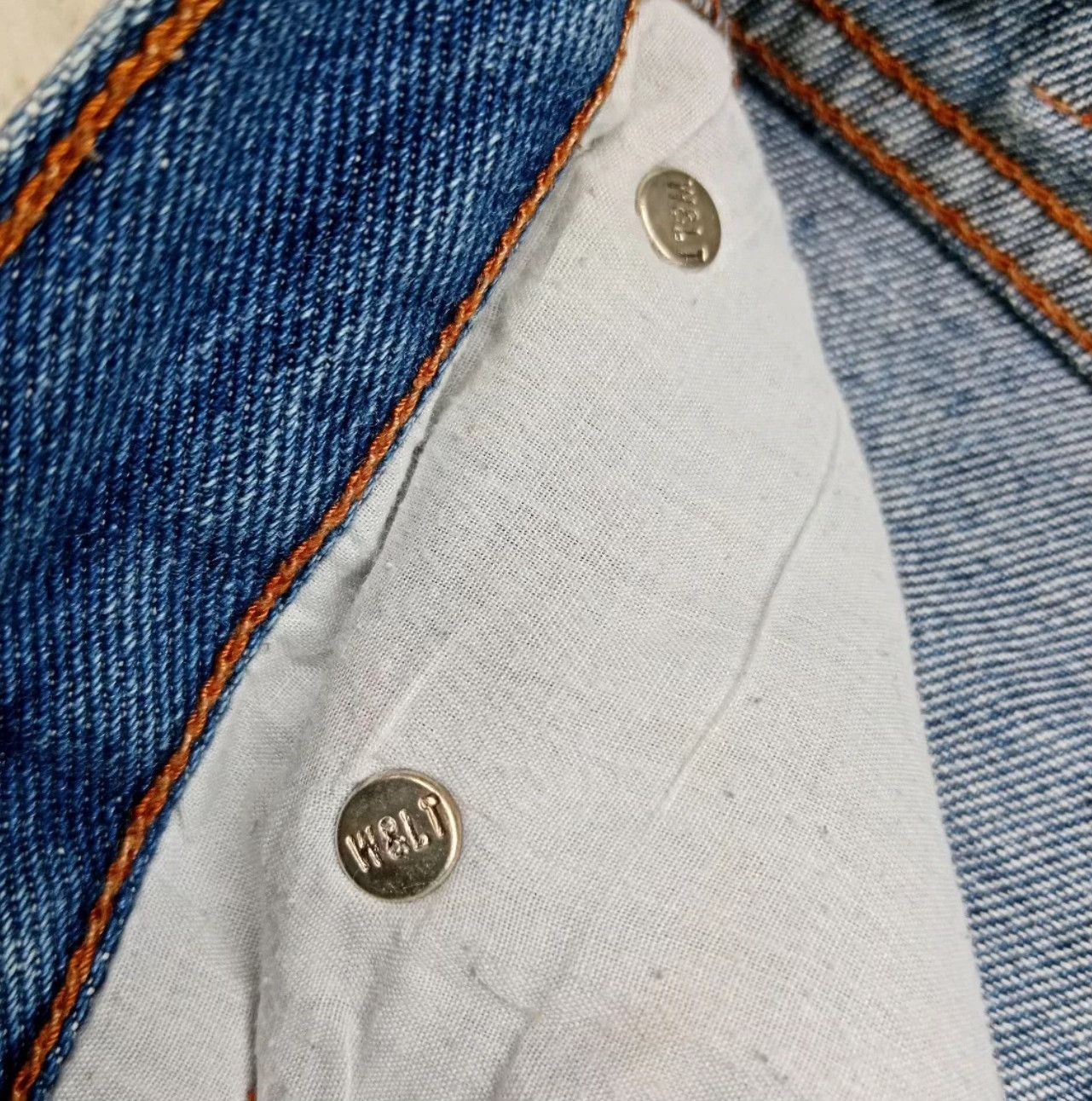 Vintage Vintage Walter 1990s W&LT Jeans Size US 30 / EU 46 - 7 Thumbnail