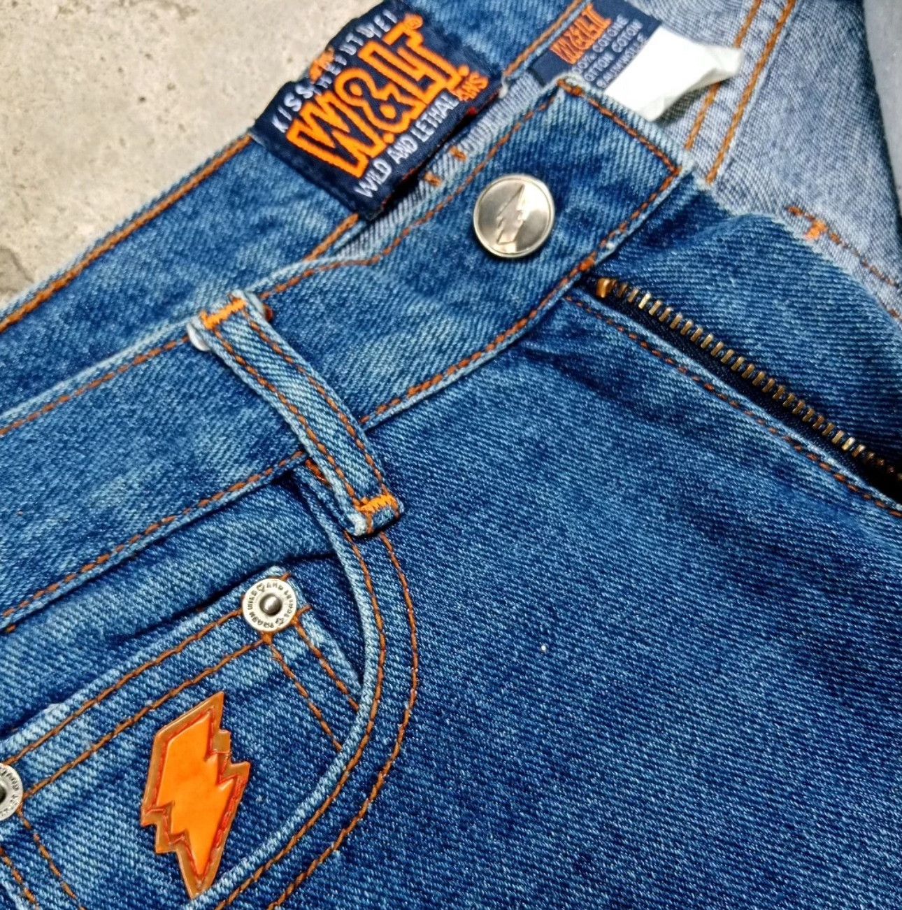 Vintage Vintage Walter 1990s W&LT Jeans Size US 30 / EU 46 - 5 Thumbnail
