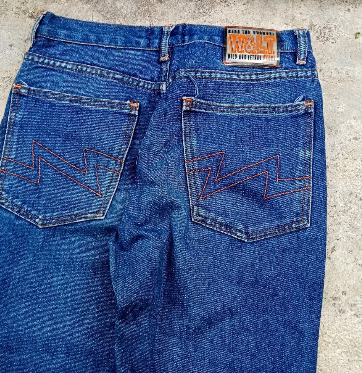 Vintage Vintage Walter 1990s W&LT Jeans Size US 30 / EU 46 - 2 Thumbnail