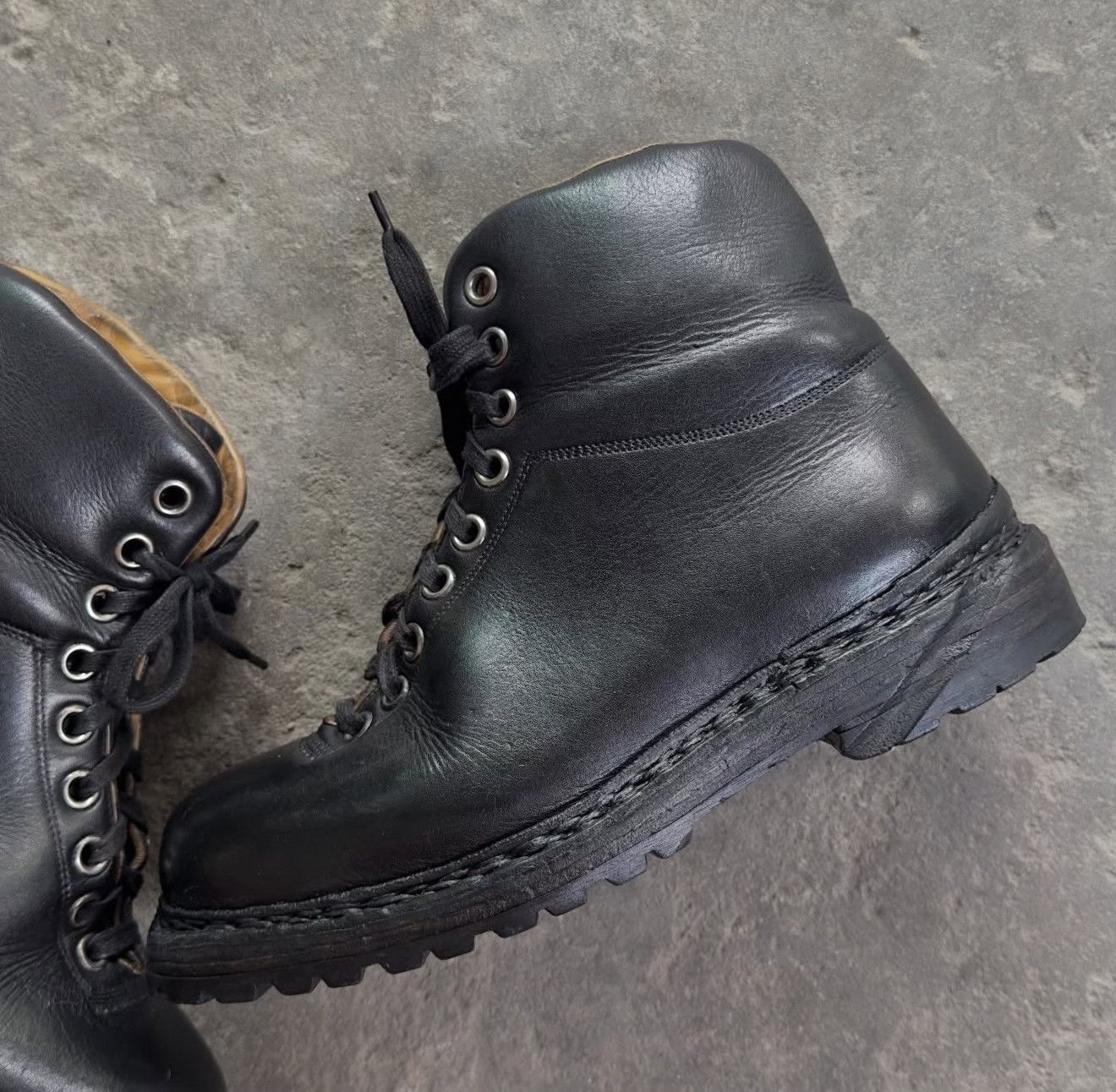 Vintage 1970's Roccia Cross Country Ski Boot Size US 8 / EU 41 - 3 Thumbnail