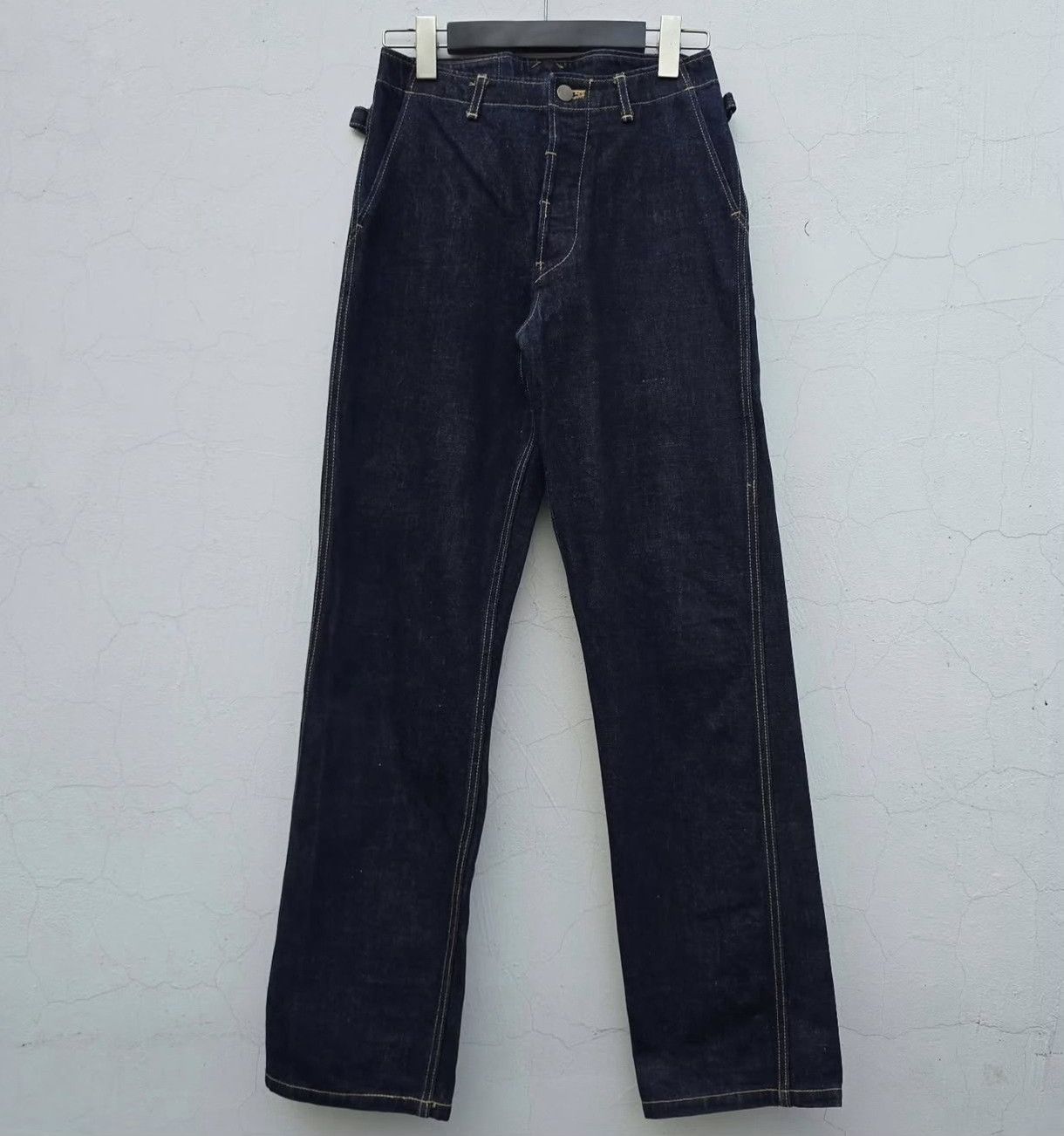 Vintage 1990s Beauty:Beast Raw Denim Trouser Size US 30 / EU 46 - 3 Thumbnail