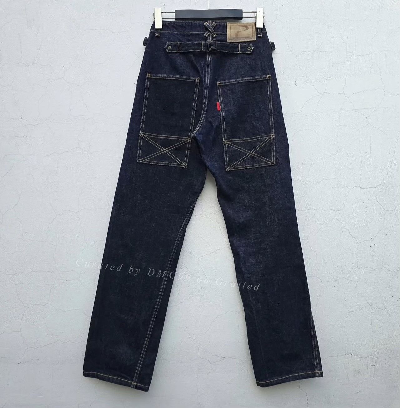 Vintage 1990s Beauty:Beast Raw Denim Trouser Size US 30 / EU 46 - 2 Thumbnail
