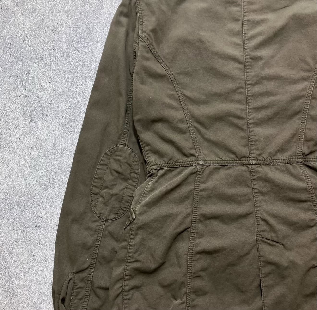 Vintage Vintage Prada 2000s Military Blazer Jacket Size M / US 6-8 / IT 42-44 - 6 Thumbnail