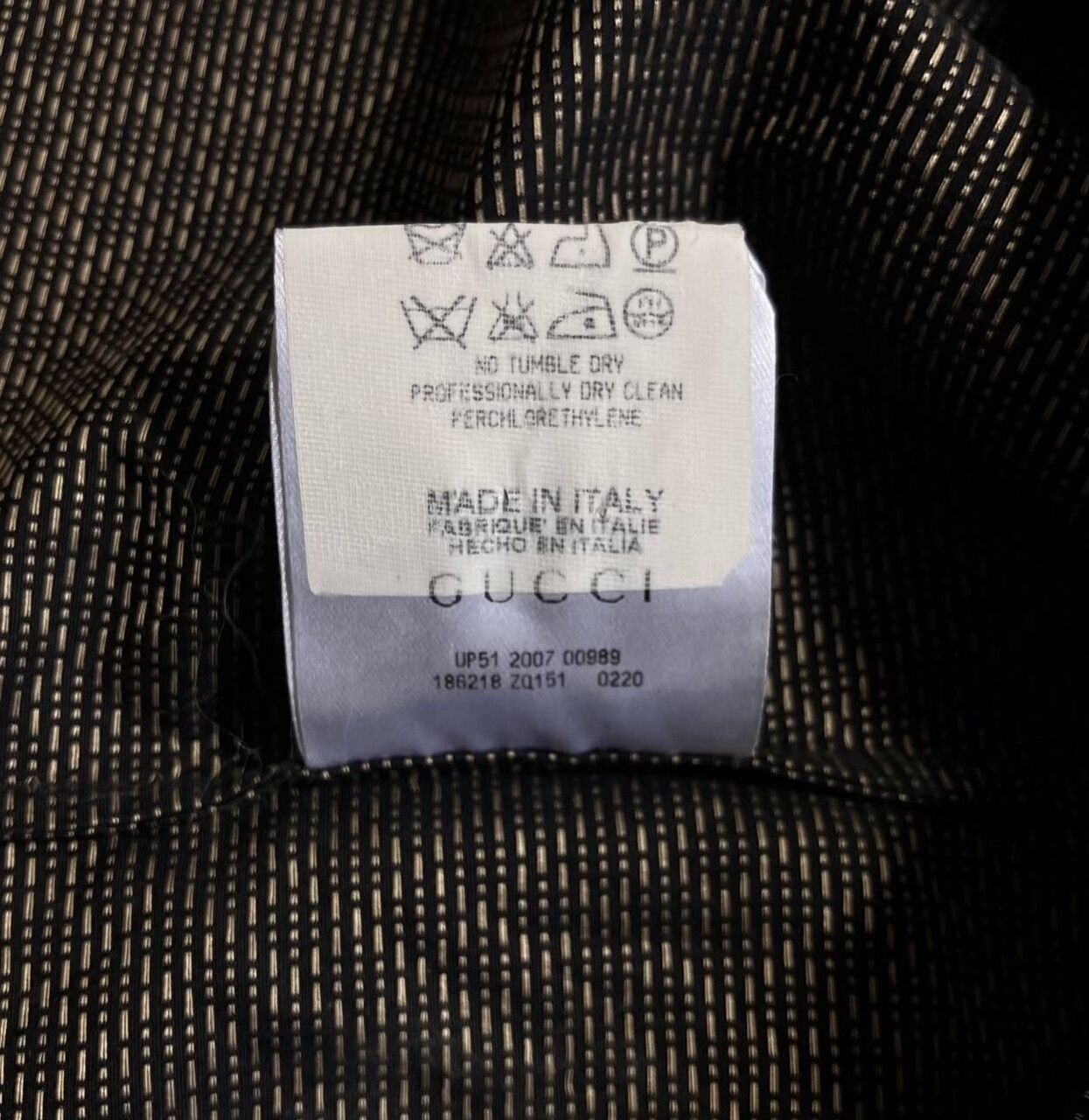 Vintage Vintage Gucci S/S 2007 Iridescent Shirt Size M / US 6-8 / IT 42-44 - 6 Thumbnail