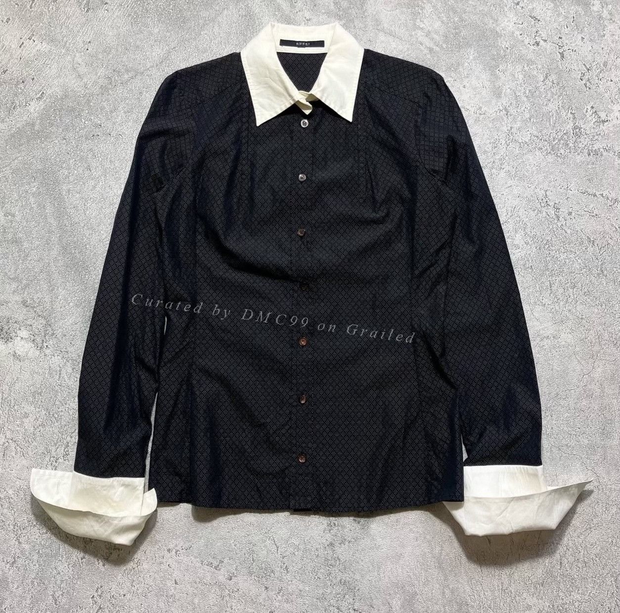 Vintage Vintage Gucci S/S 2007 Iridescent Shirt Size M / US 6-8 / IT 42-44 - 2 Thumbnail