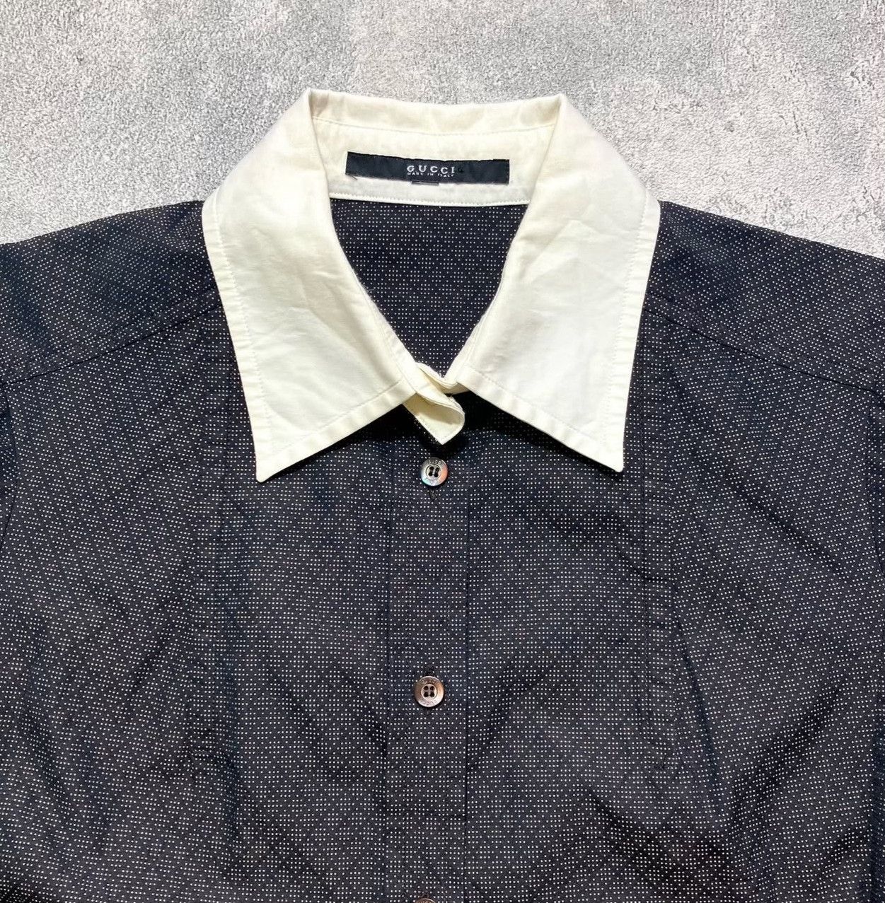 Vintage Vintage Gucci S/S 2007 Iridescent Shirt Size M / US 6-8 / IT 42-44 - 4 Thumbnail