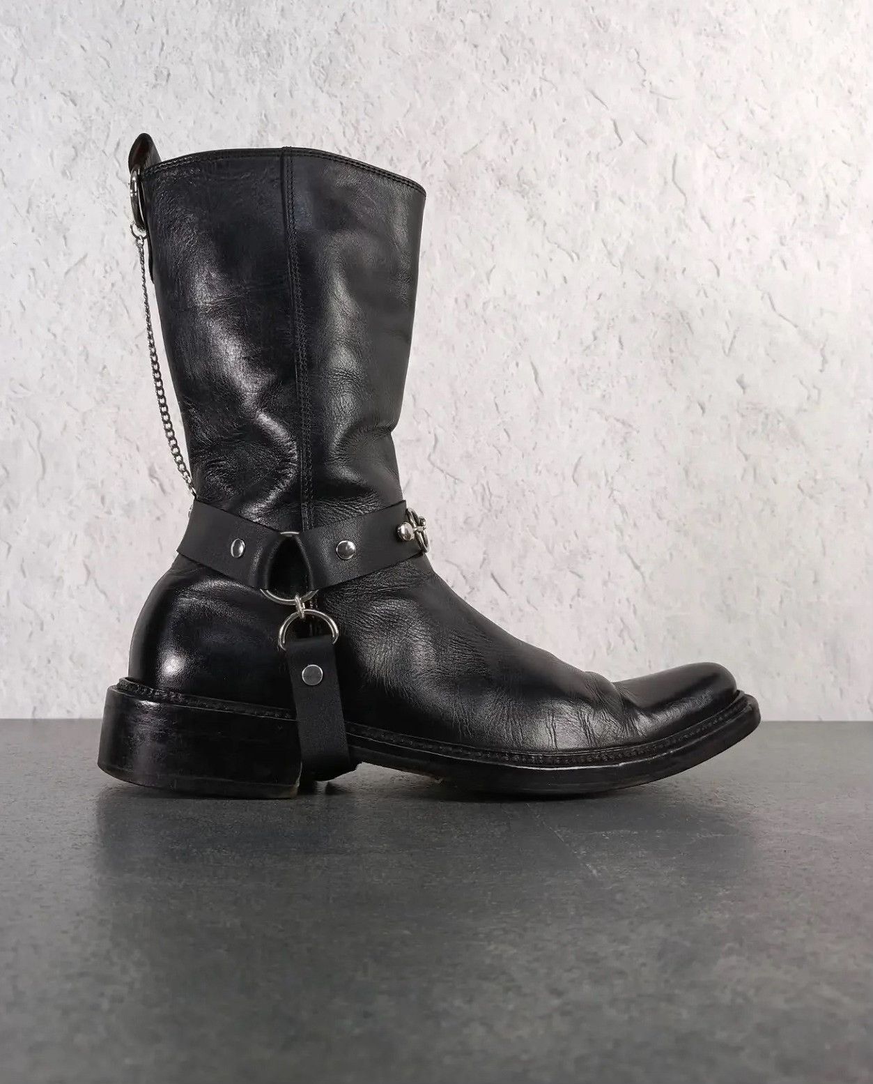 Vintage Vintage Nicola Barbato Equestrian Industrial Boots Size US 8 / EU 41 - 4 Thumbnail