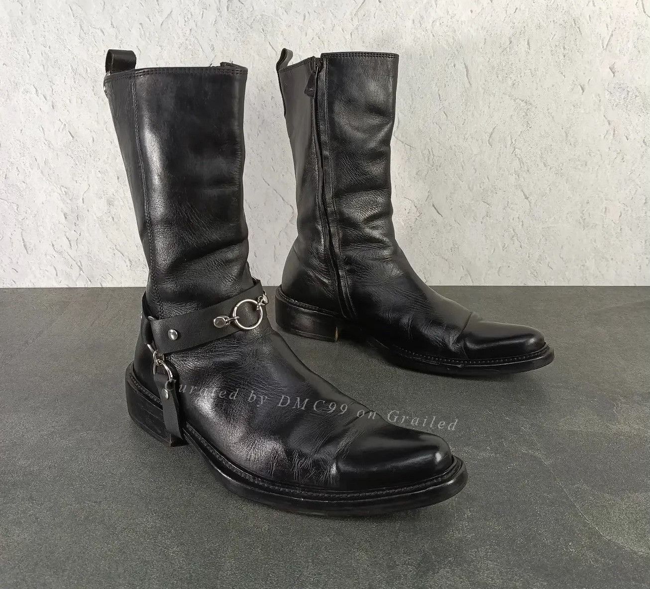 Vintage Vintage Nicola Barbato Equestrian Industrial Boots Size US 8 / EU 41 - 3 Thumbnail