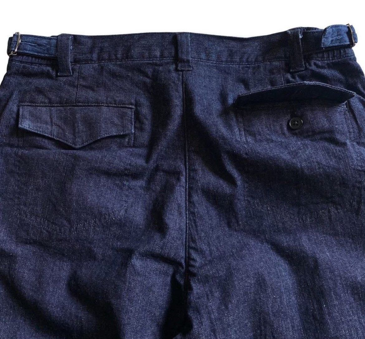 Vintage Archive Beaspo Indigo Denim Trousers Size US 30 / EU 46 - 6 Thumbnail