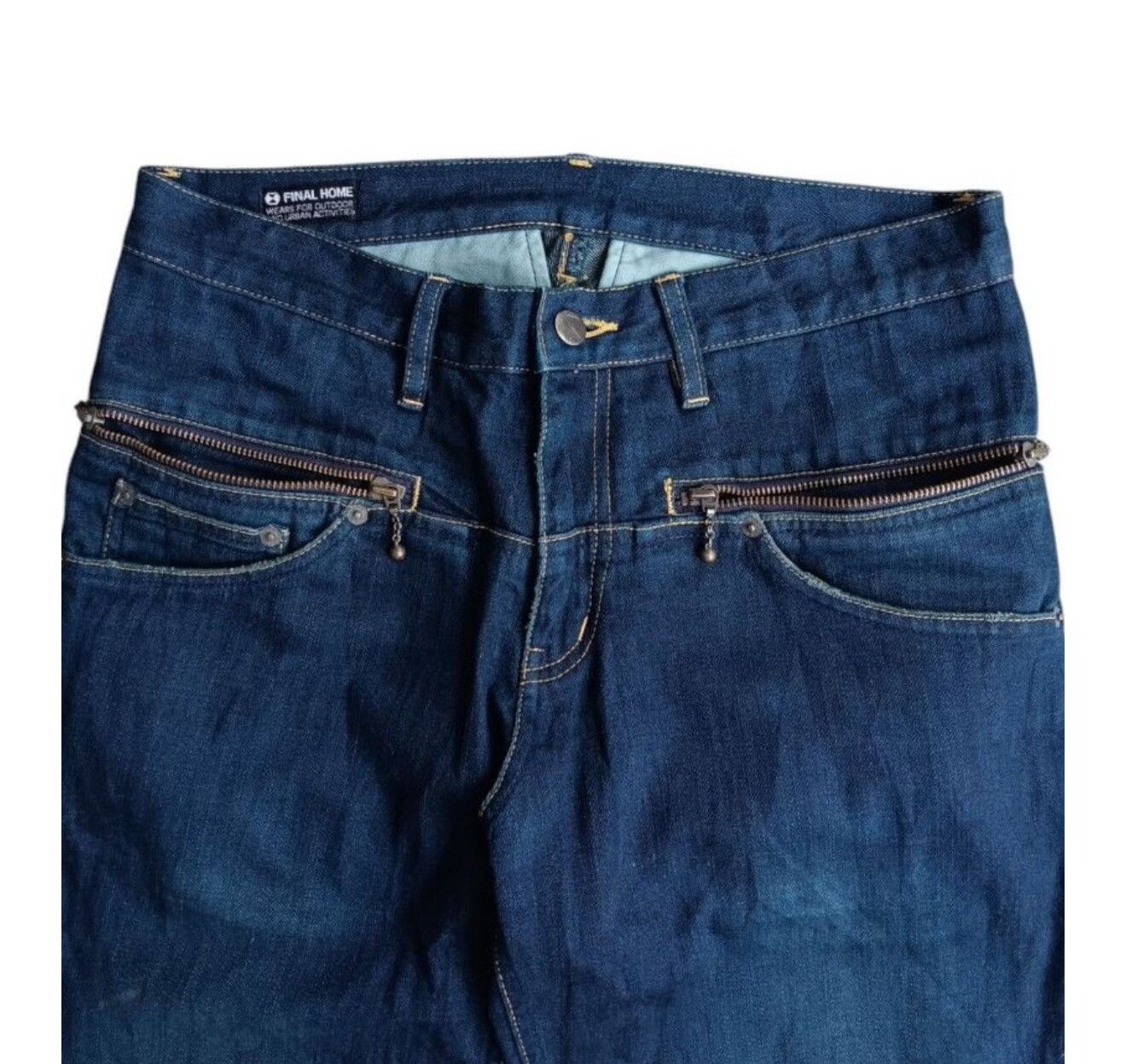 Vintage Vintage Final Home Denim Zipper Jeans Size US 30 / EU 46 - 3 Thumbnail