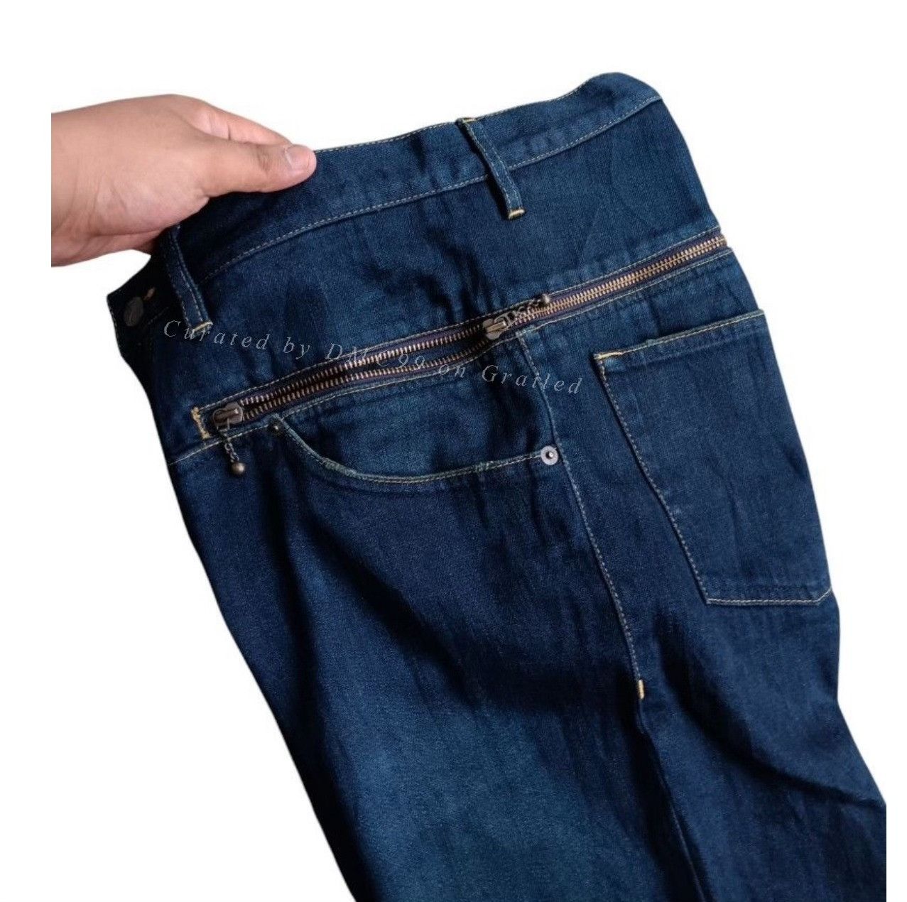 Vintage Vintage Final Home Denim Zipper Jeans Size US 30 / EU 46 - 5 Thumbnail
