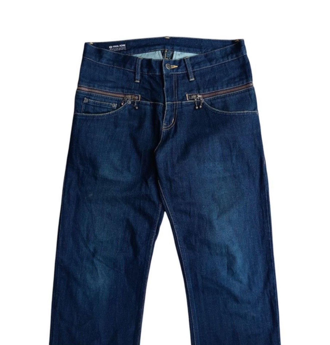 Vintage Vintage Final Home Denim Zipper Jeans Size US 30 / EU 46 - 2 Thumbnail