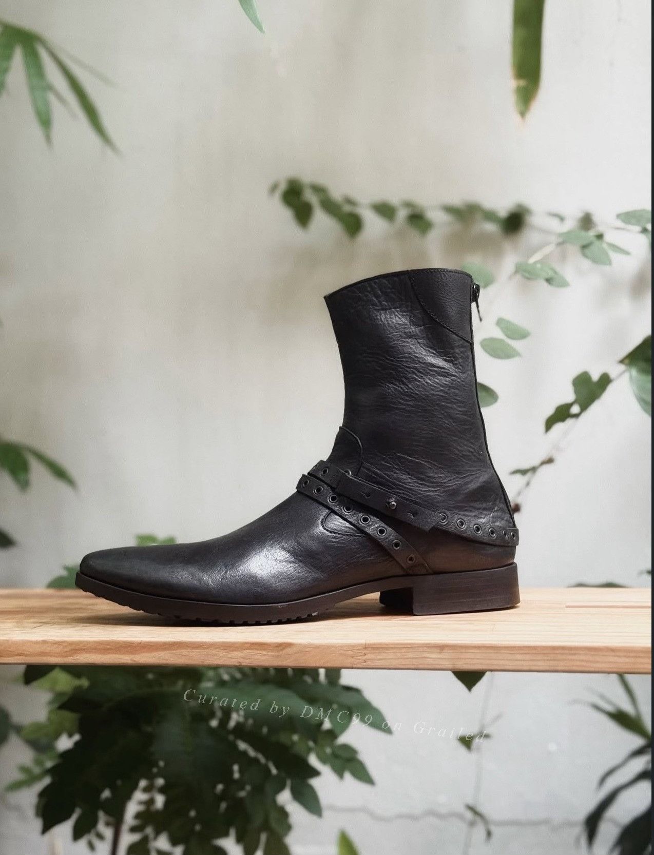 Vintage Vintage Barracuda 2000s Black Leather Boots Size US 8 / EU 41 - 6 Thumbnail