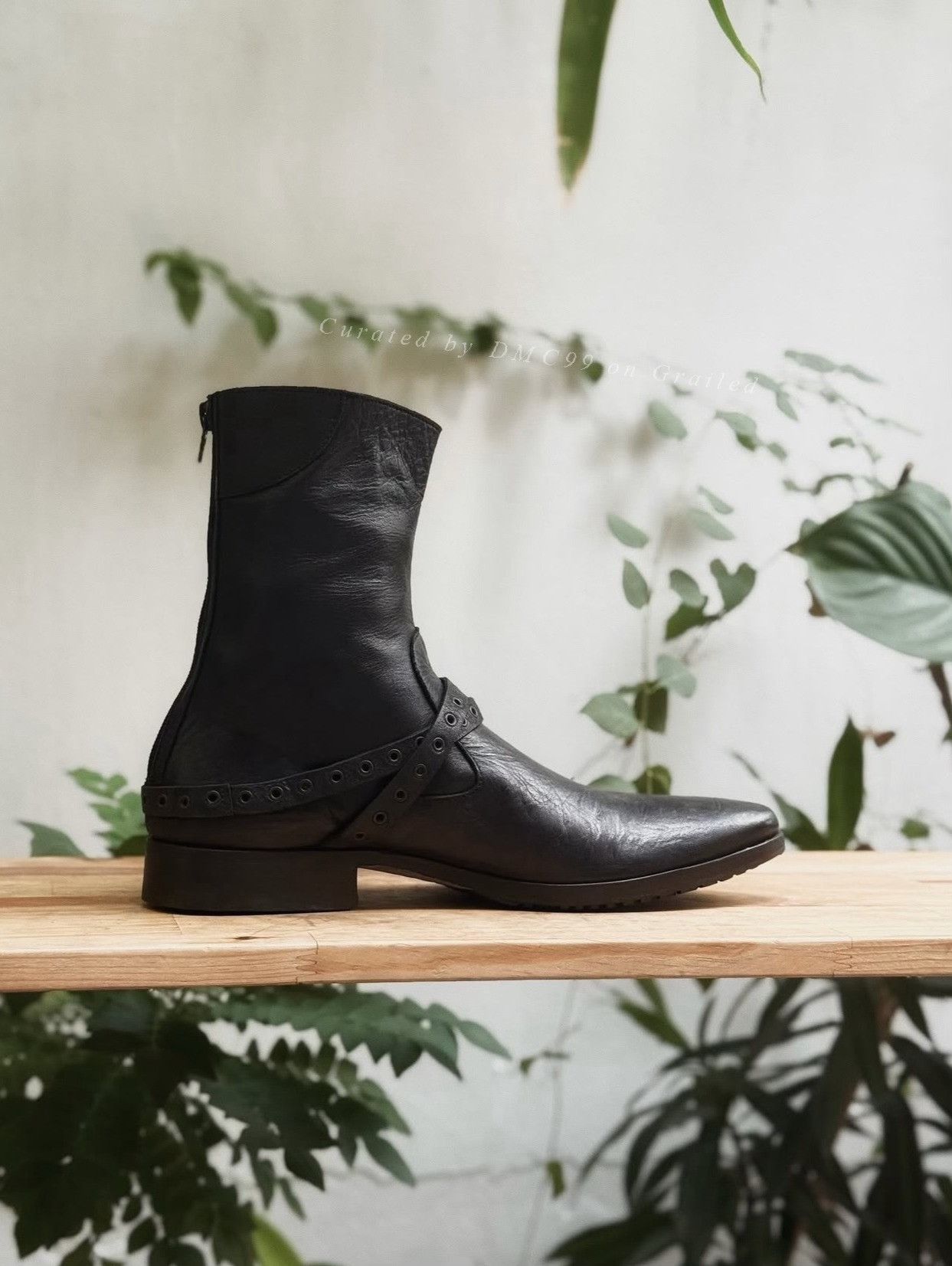 Vintage Vintage Barracuda 2000s Black Leather Boots Size US 8 / EU 41 - 4 Thumbnail