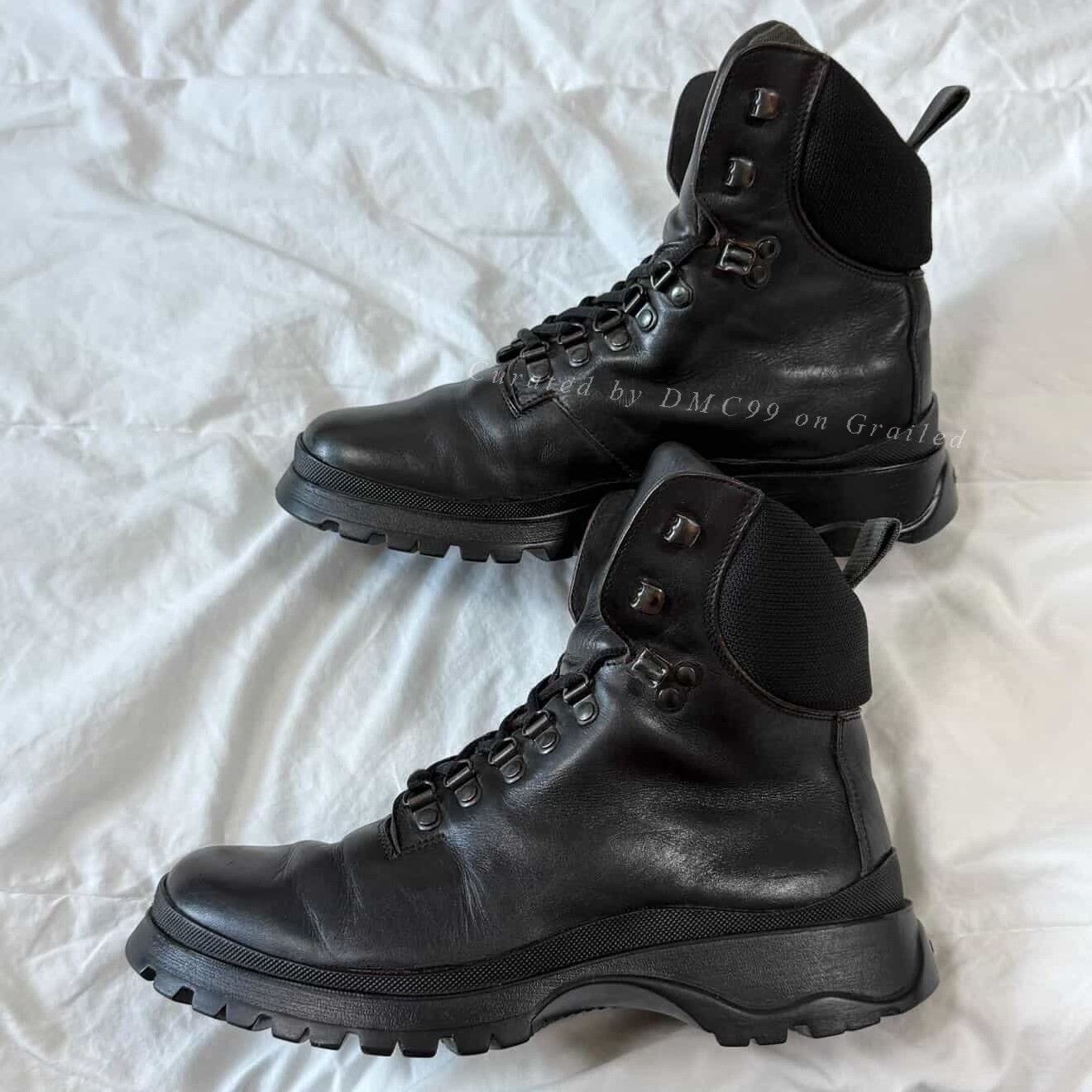 Vintage Vintage Prada FW99 Sport Leather Combat Boots Size US 8 / EU 41 - 7 Thumbnail