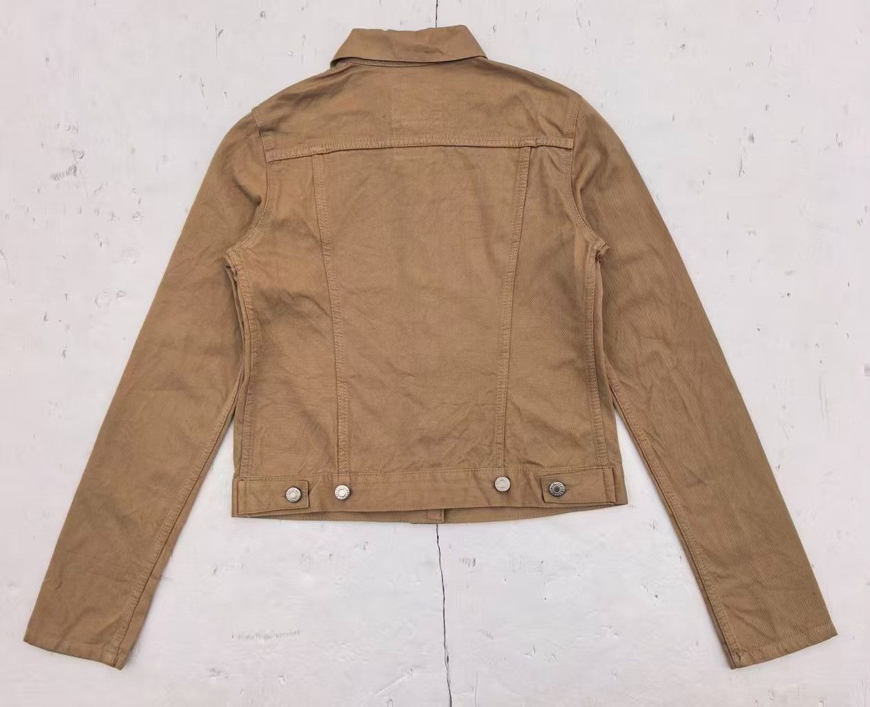 Helmut Lang 2000s Helmut Lang Raw Silk Denim Jacket Size M / US 6-8 / IT 42-44 - 3 Thumbnail
