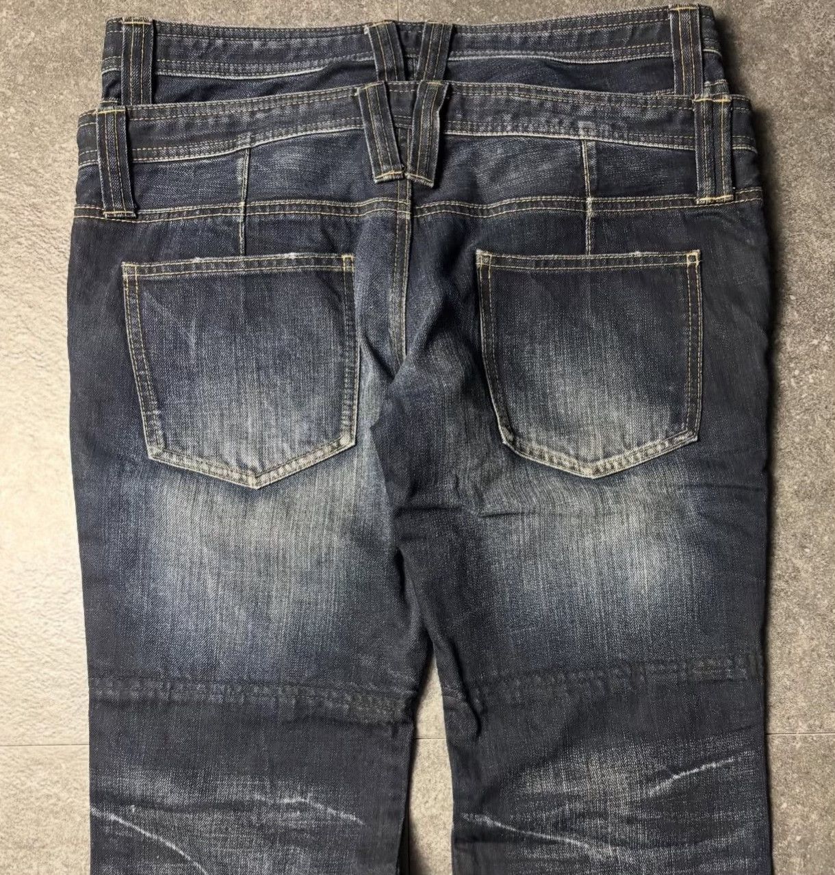 Vintage Vintage PPFM 2000s Double Waist Denim Pants Size US 30 / EU 46 - 8 Thumbnail