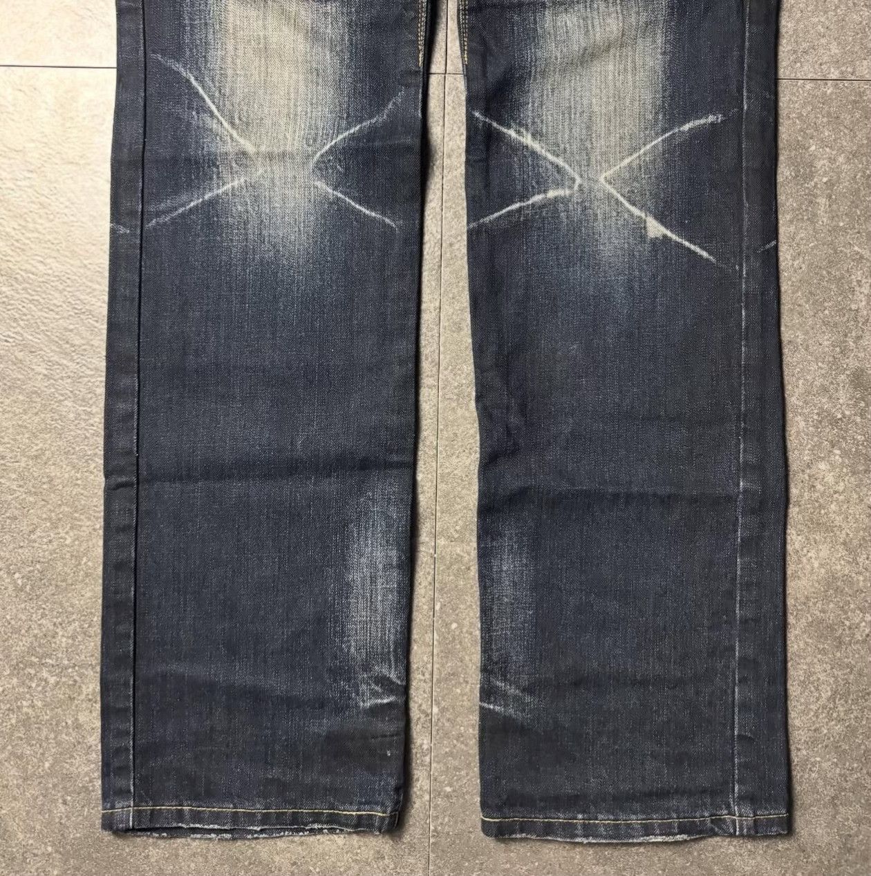 Vintage Vintage PPFM 2000s Double Waist Denim Pants Size US 30 / EU 46 - 4 Thumbnail