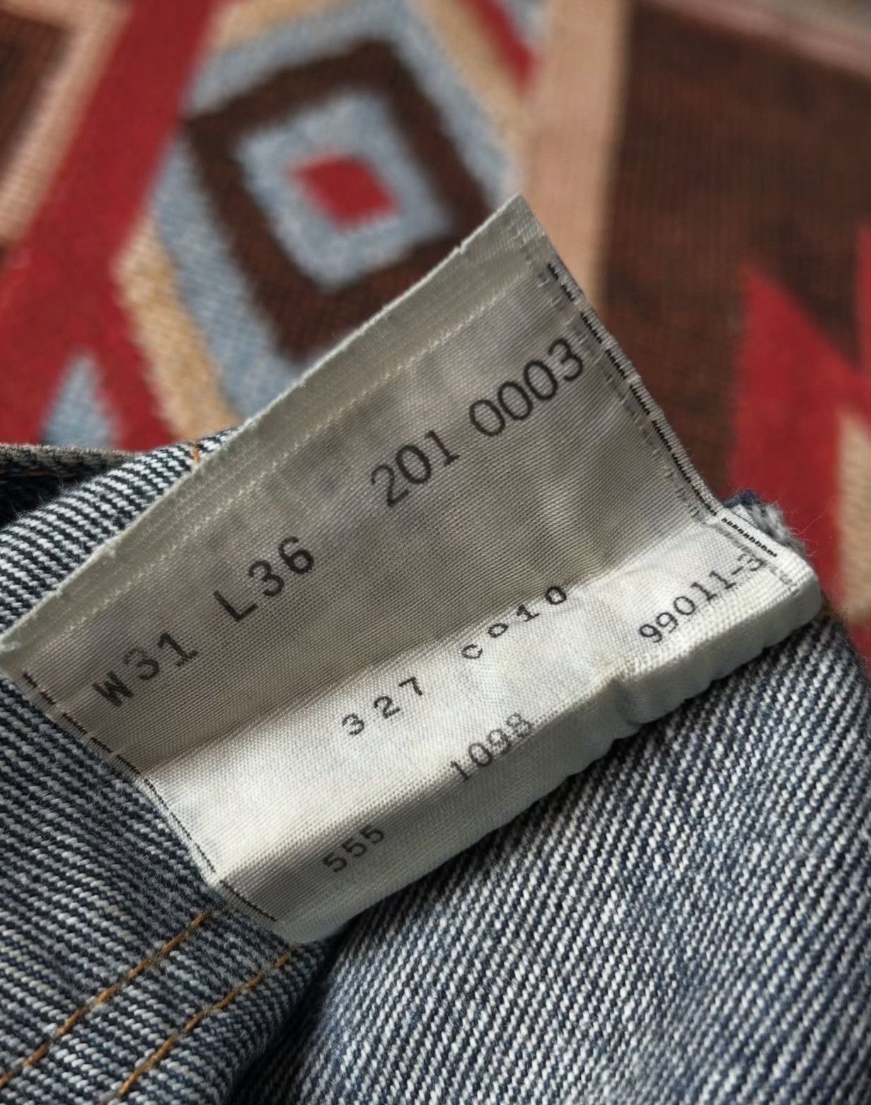 Vintage Vintage 1990s Levi's 501xxc Jeans Size US 30 / EU 46 - 8 Thumbnail