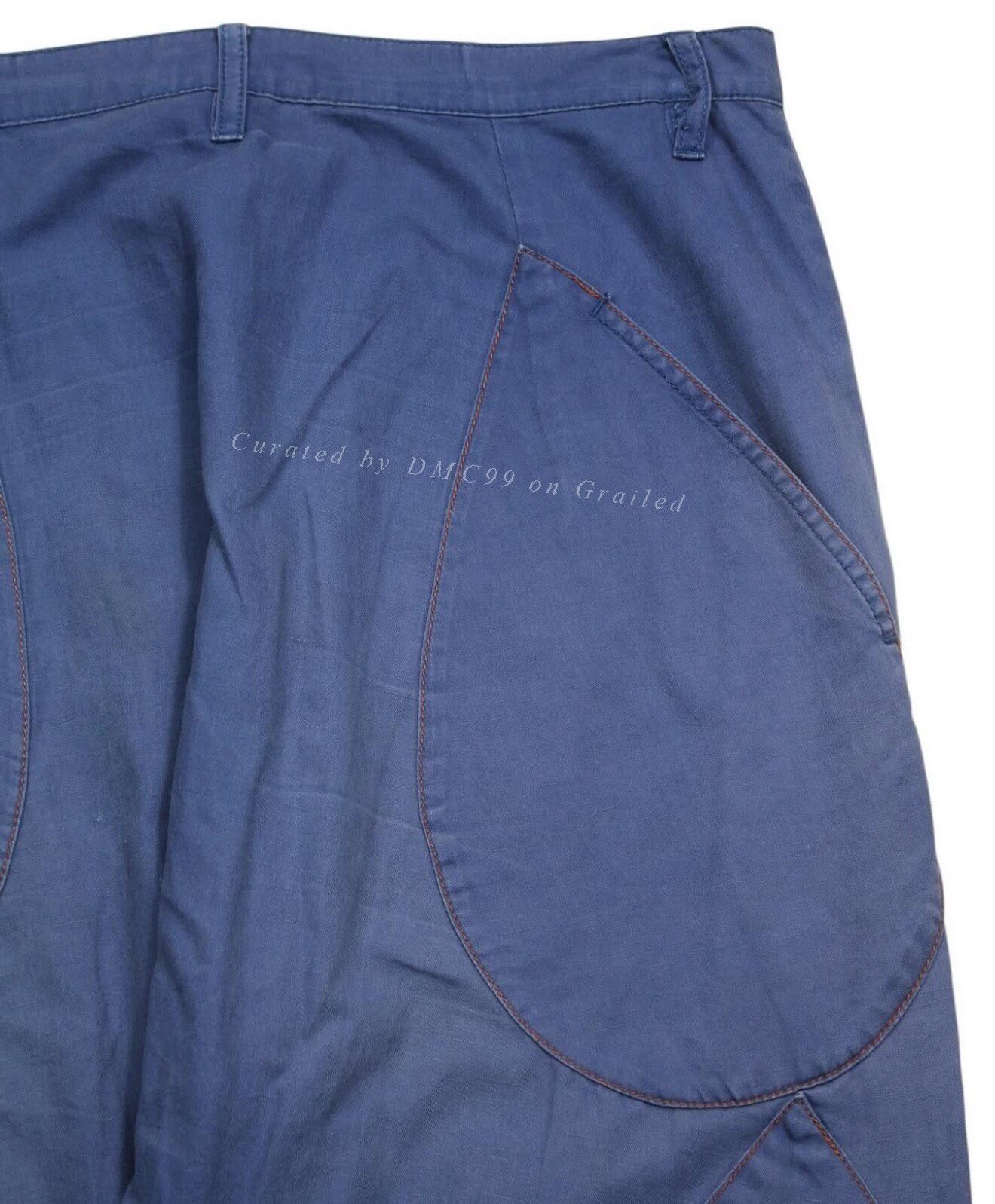 Vintage Vintage Issey Miyake AW2012 NÉ-NET Drop Pocket Linen Pants Size US 30 / EU 46 - 7 Thumbnail
